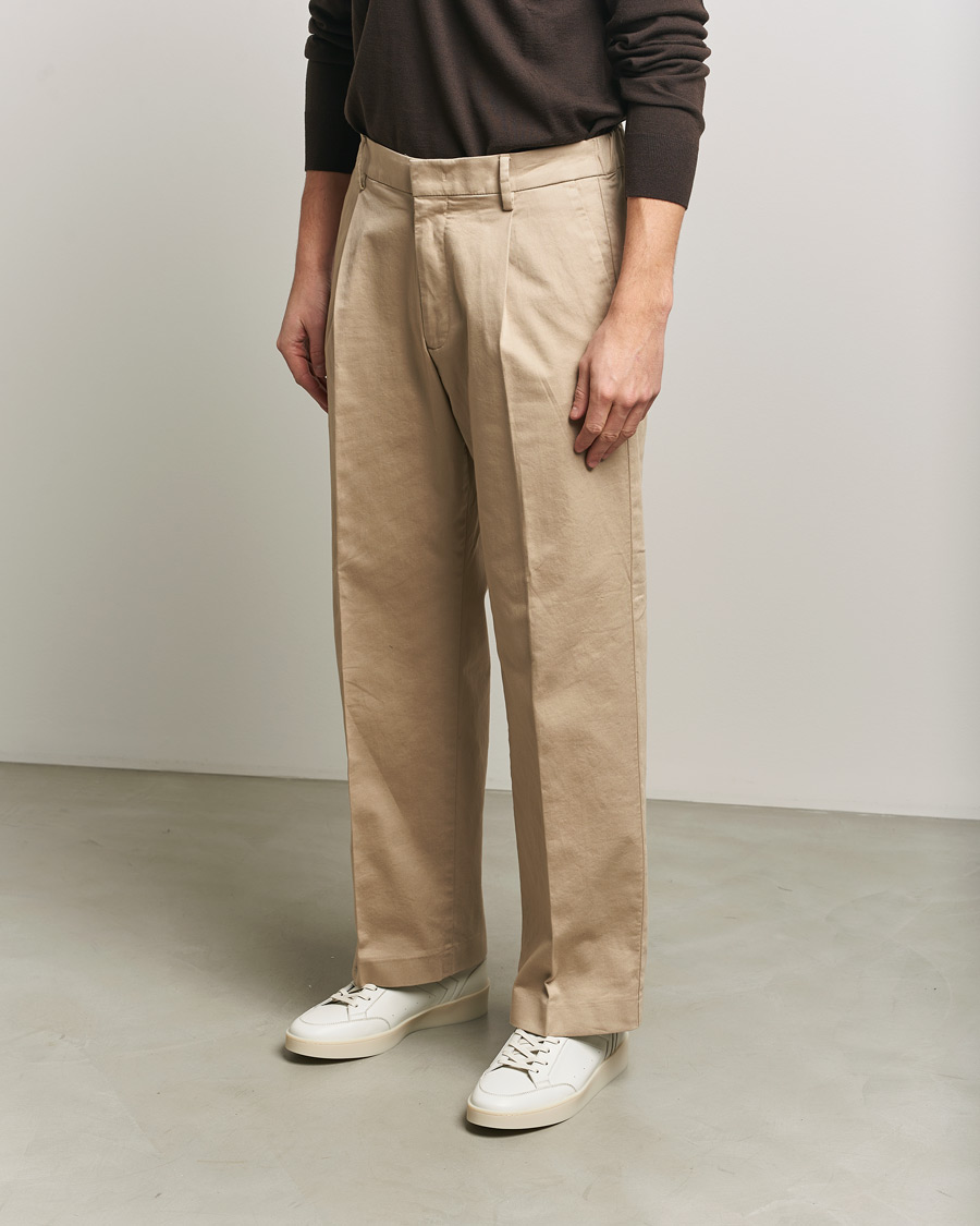 Herre | Sneakers | Canali | Plain Sneaker White