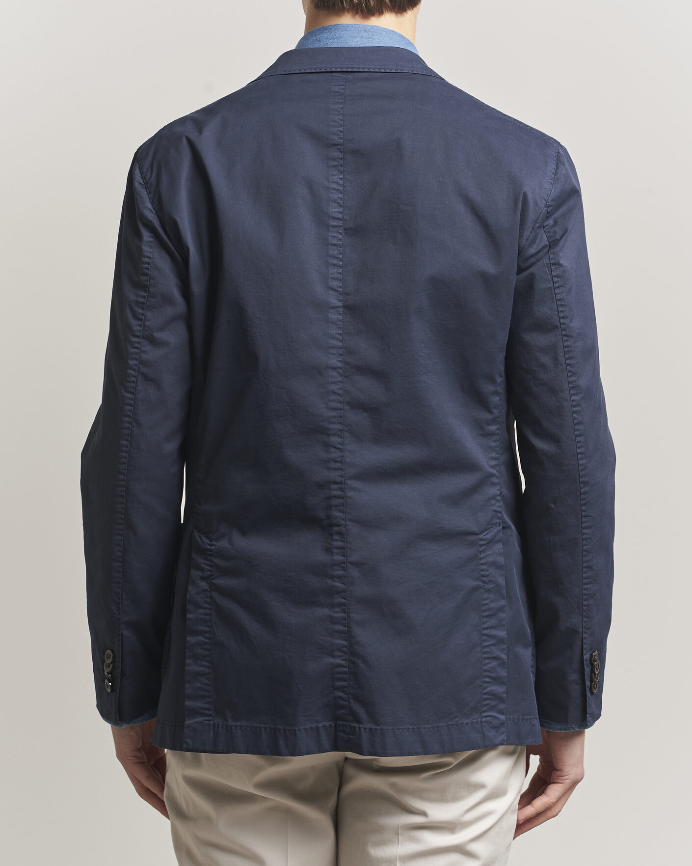 Herre | Blazere & jakker | Boglioli | K Jacket Supima Cotton Blazer Navy