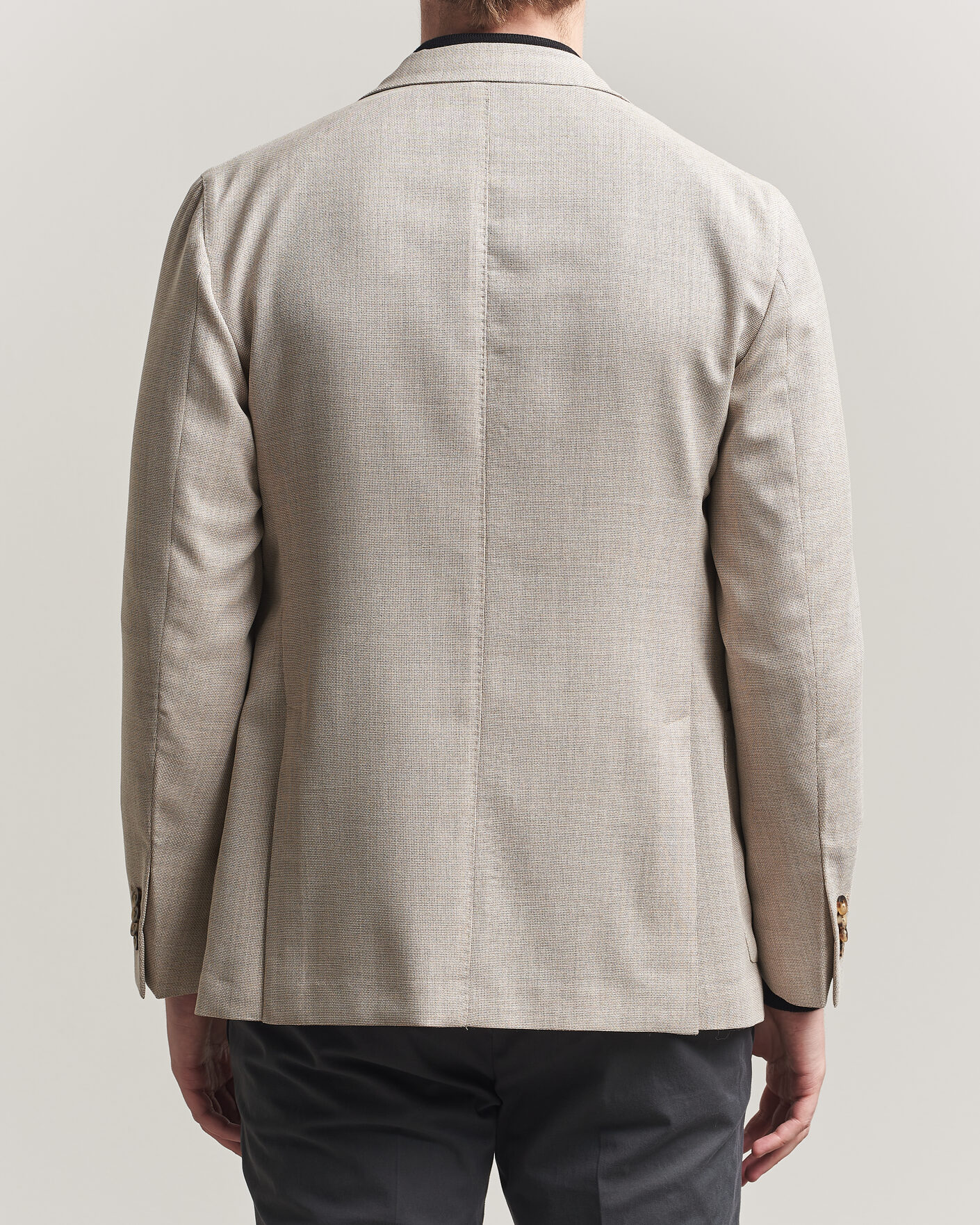 Herre | Blazere & jakker | Boglioli | K Jacket Wool Hopsack Blazer Light Beige
