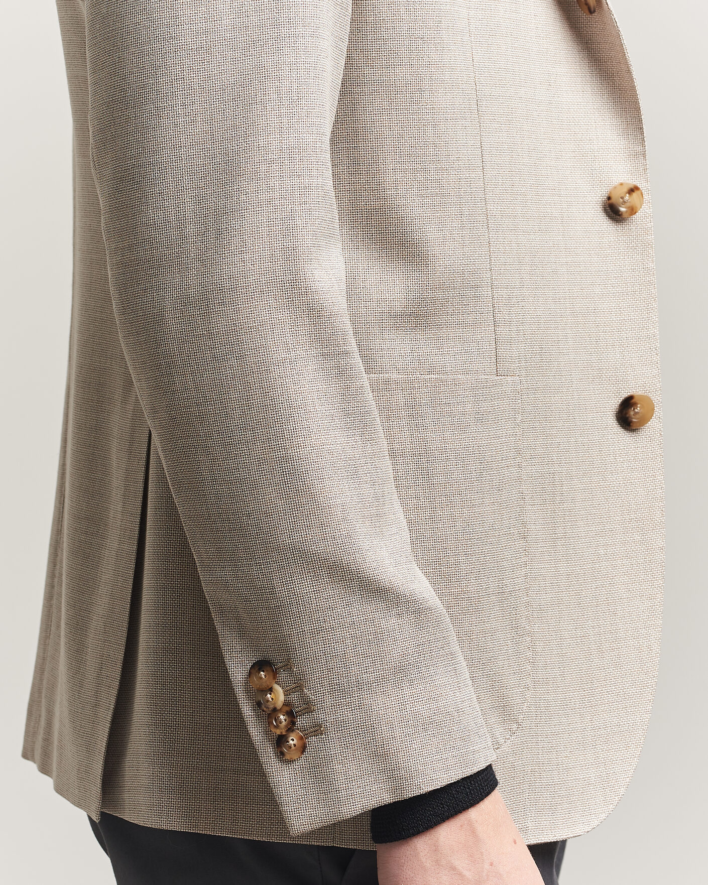 Herre | Blazere & jakker | Boglioli | K Jacket Wool Hopsack Blazer Light Beige