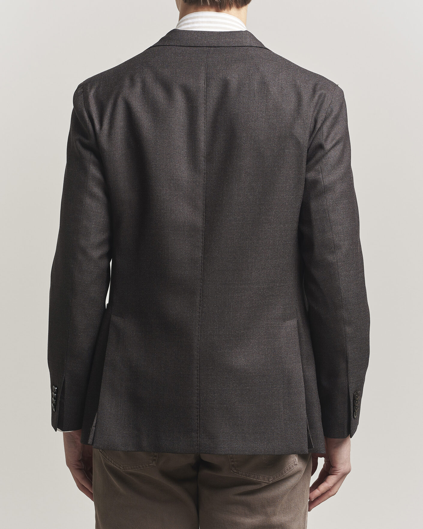 Herre | Blazere & jakker | Boglioli | K Jacket Wool Hopsack Blazer Dark Brown