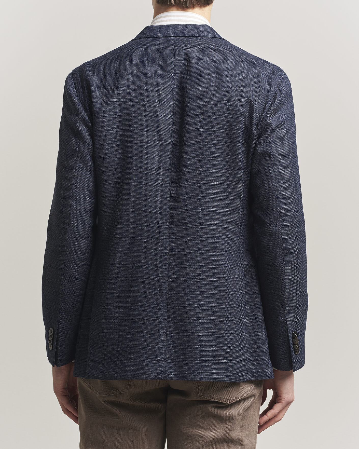 Herre | Blazere & jakker | Boglioli | K Jacket Wool Hopsack Blazer Dark Blue