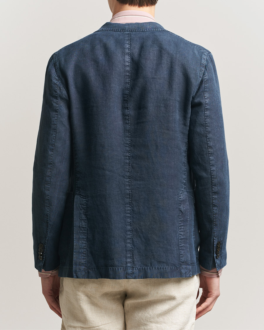 Herre | Blazere & jakker | Boglioli | K Jacket Linen Blazer Navy