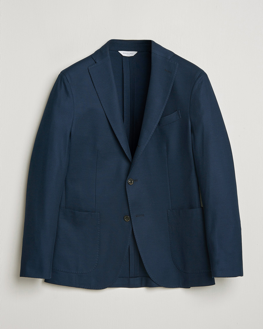 Herre | Blazere & jakker | Boglioli | K Jacket Jersey Blazer Navy