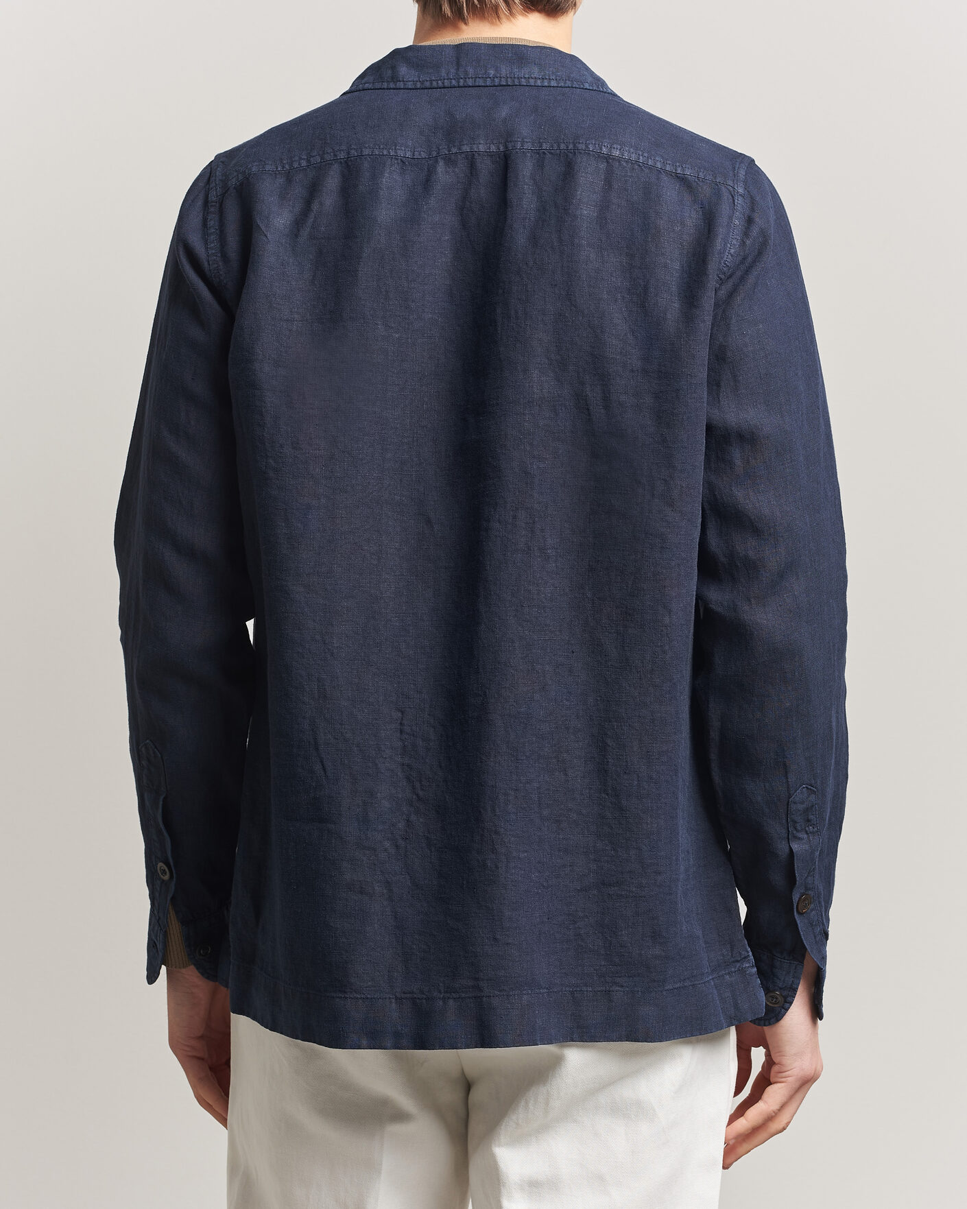 Herre | Jakker | Boglioli | Linen Painter Jacket Navy