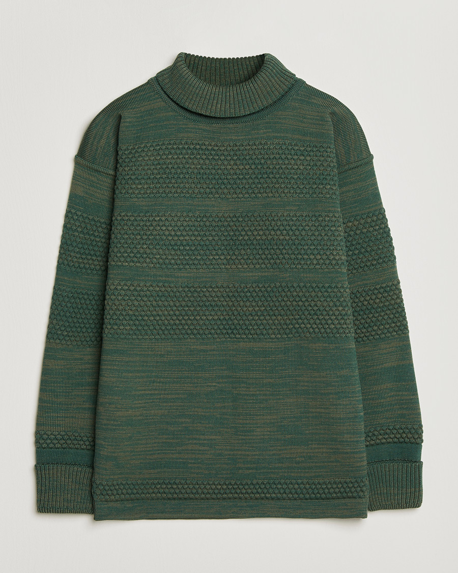 Herre | Trøjer | S.N.S. Herning | Fisherman Sweater Natural Machine Green