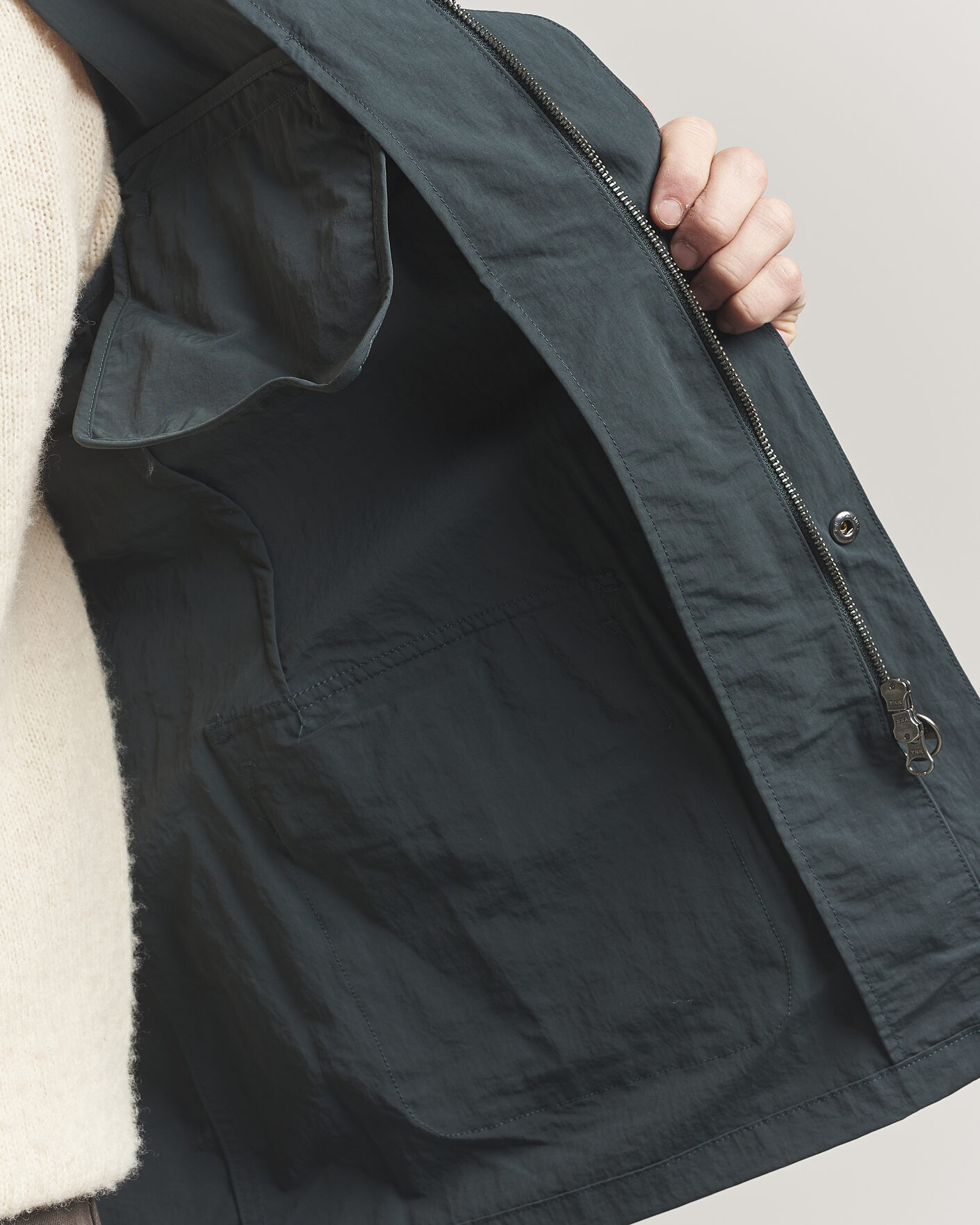 Herre | Jakker | Barbour International | Modern Showerproof Duke Jacket Forest River