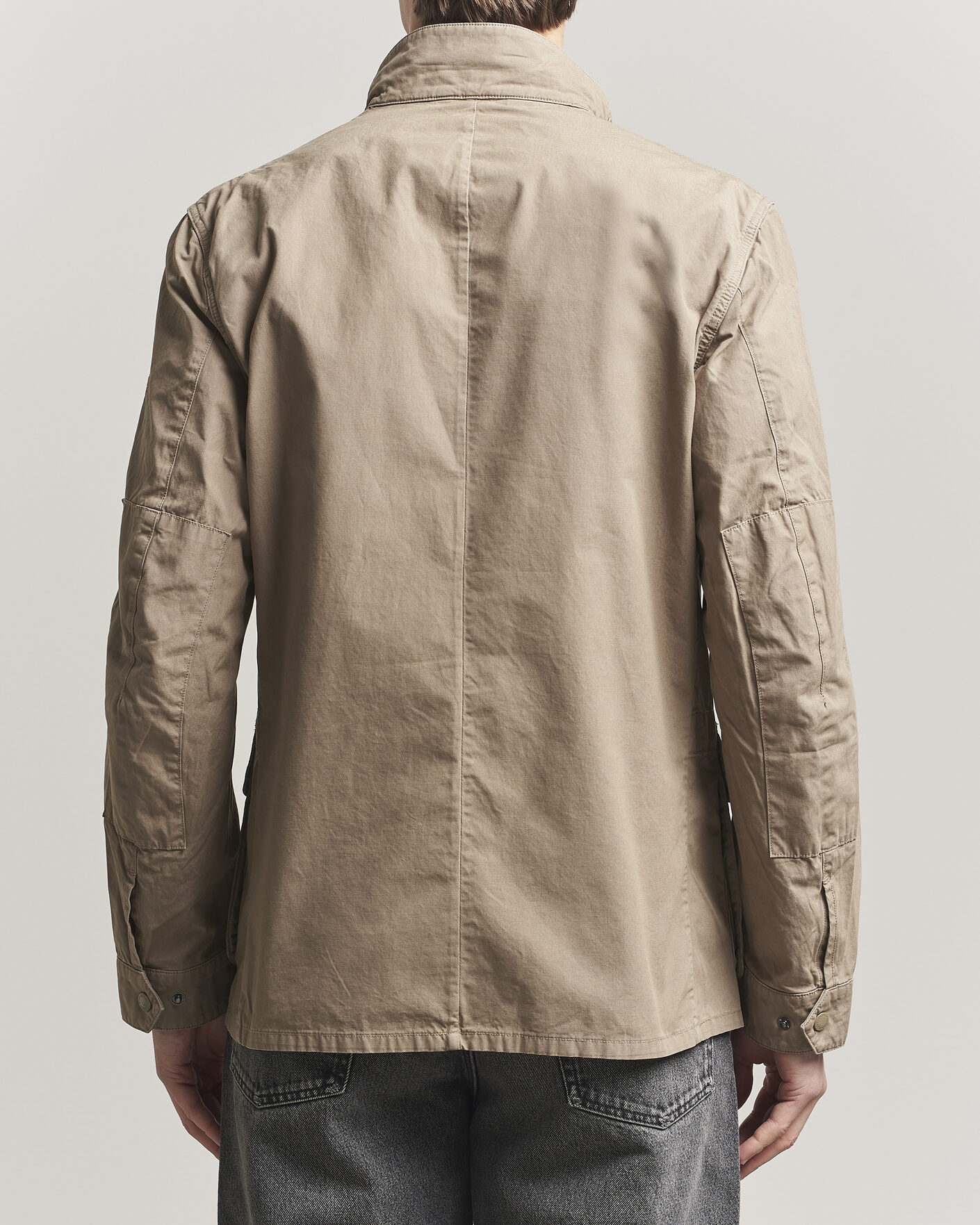 Herre | Jakker | Barbour International | Garment dyed Casual Duke Jacket Timberwolf