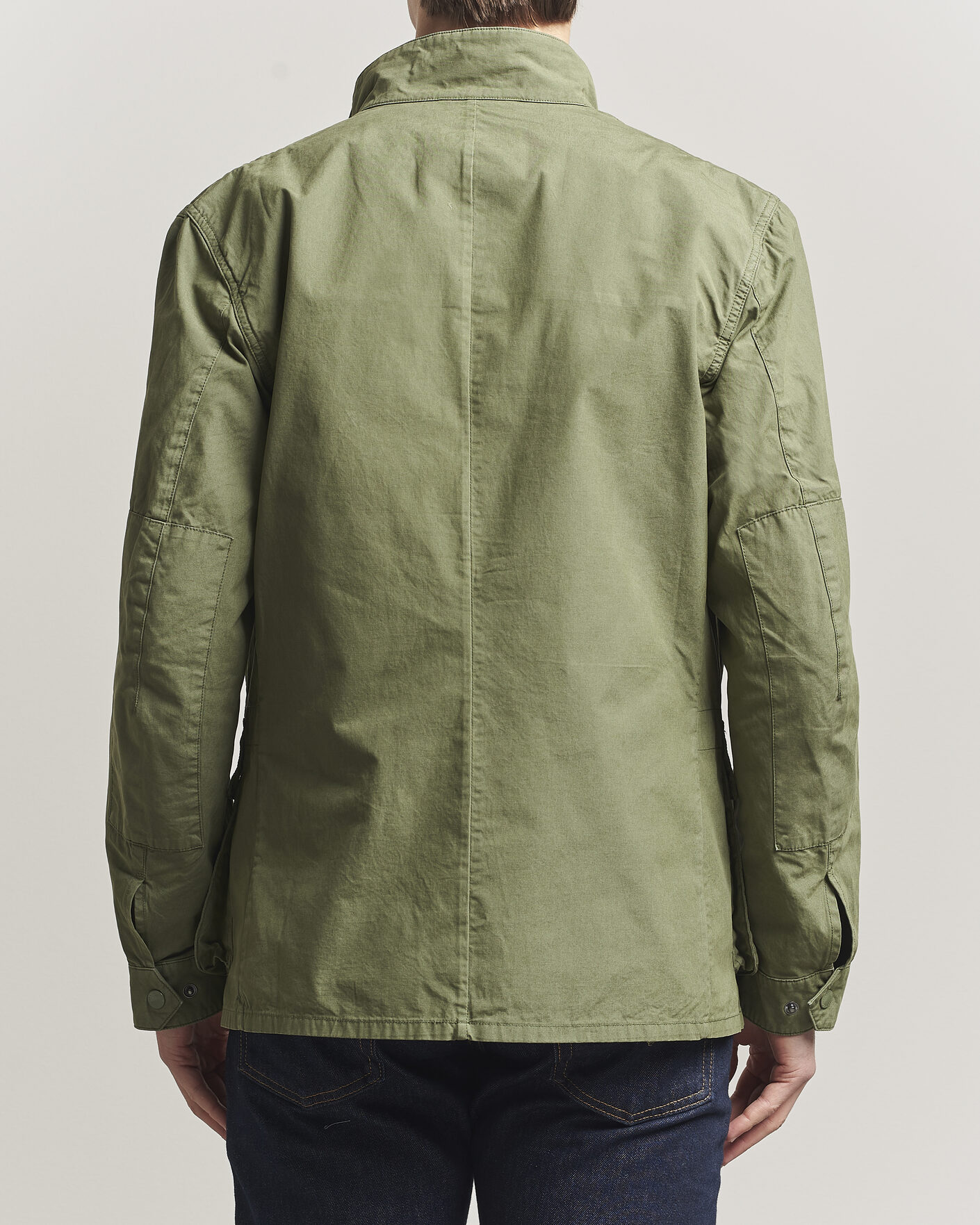 Herre | Jakker | Barbour International | Garment dyed Casual Duke Jacket Burnt Olive
