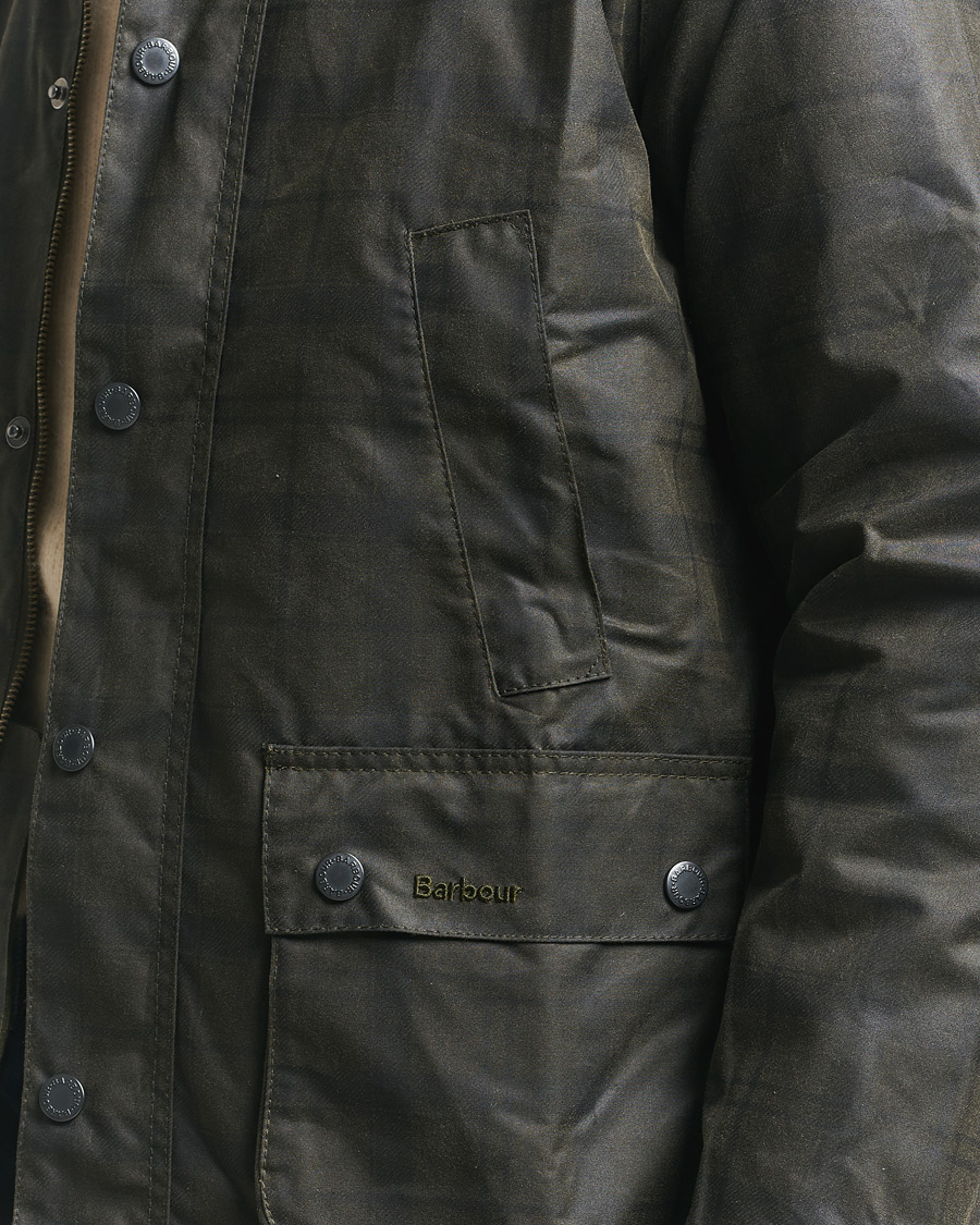 Herre | Jakker | Barbour Lifestyle | Tartan Ambleside Wax Jacket Archive Olive