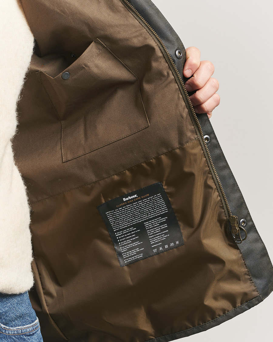 Herre | Jakker | Barbour Lifestyle | Tartan Ambleside Wax Jacket Archive Olive 