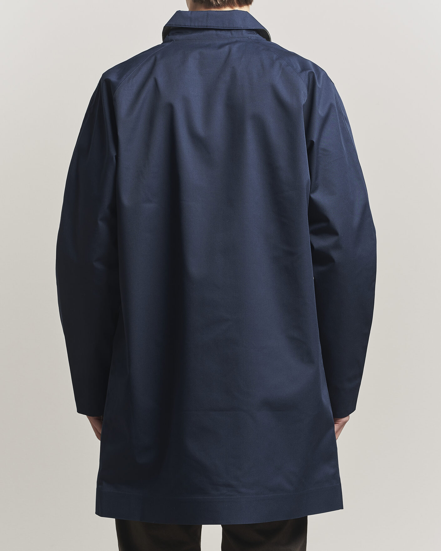 Herre | Jakker | Barbour Lifestyle | Rokig Waterproof Car Coat Navy
