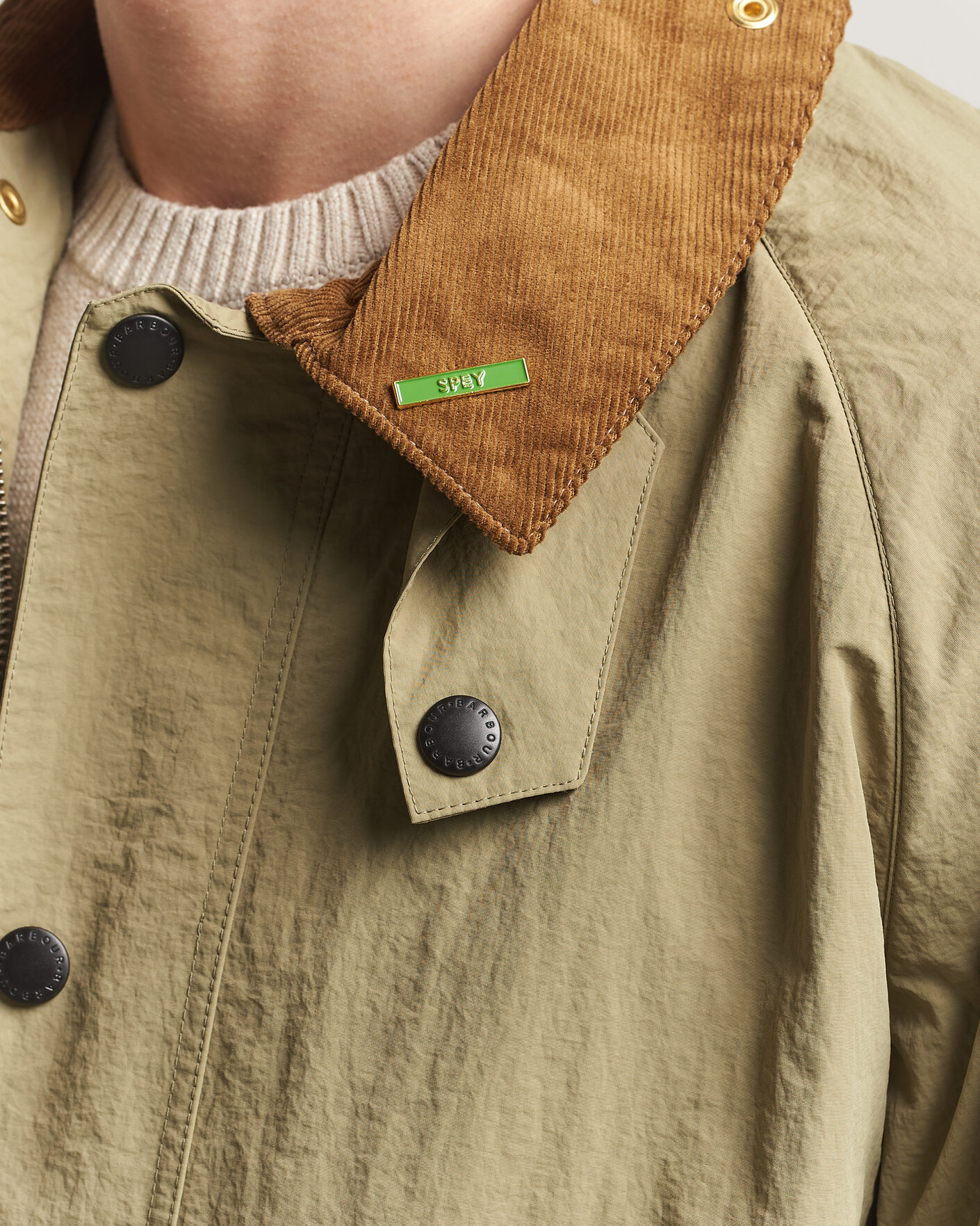 Herre | Jakker | Barbour Lifestyle | Icons Spey Jacket Bleached Olive