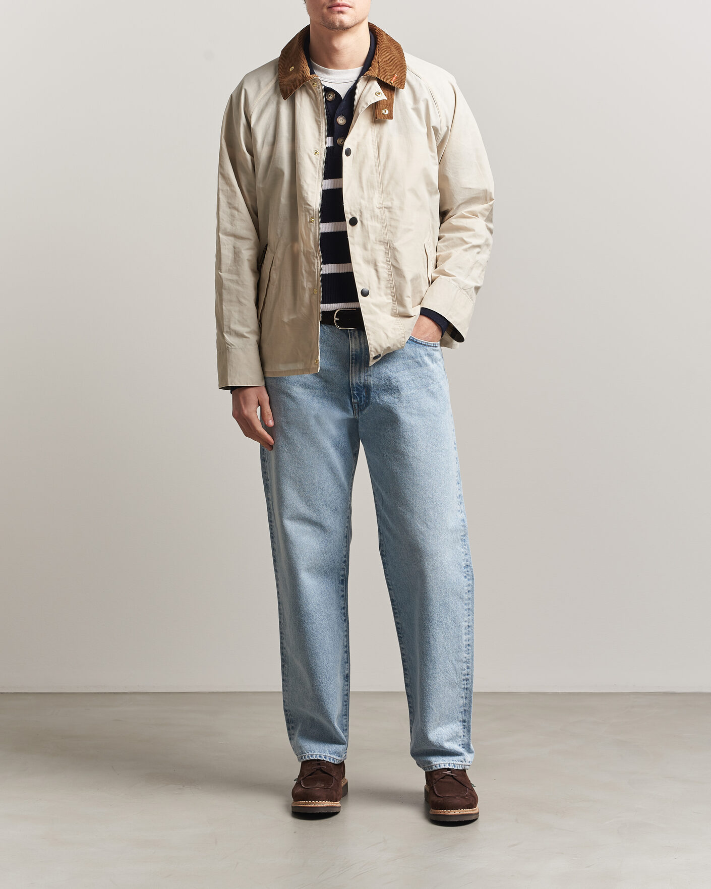 Herre | Jakker | Barbour Lifestyle | Icons Transport Casual Jacket Oatmeal