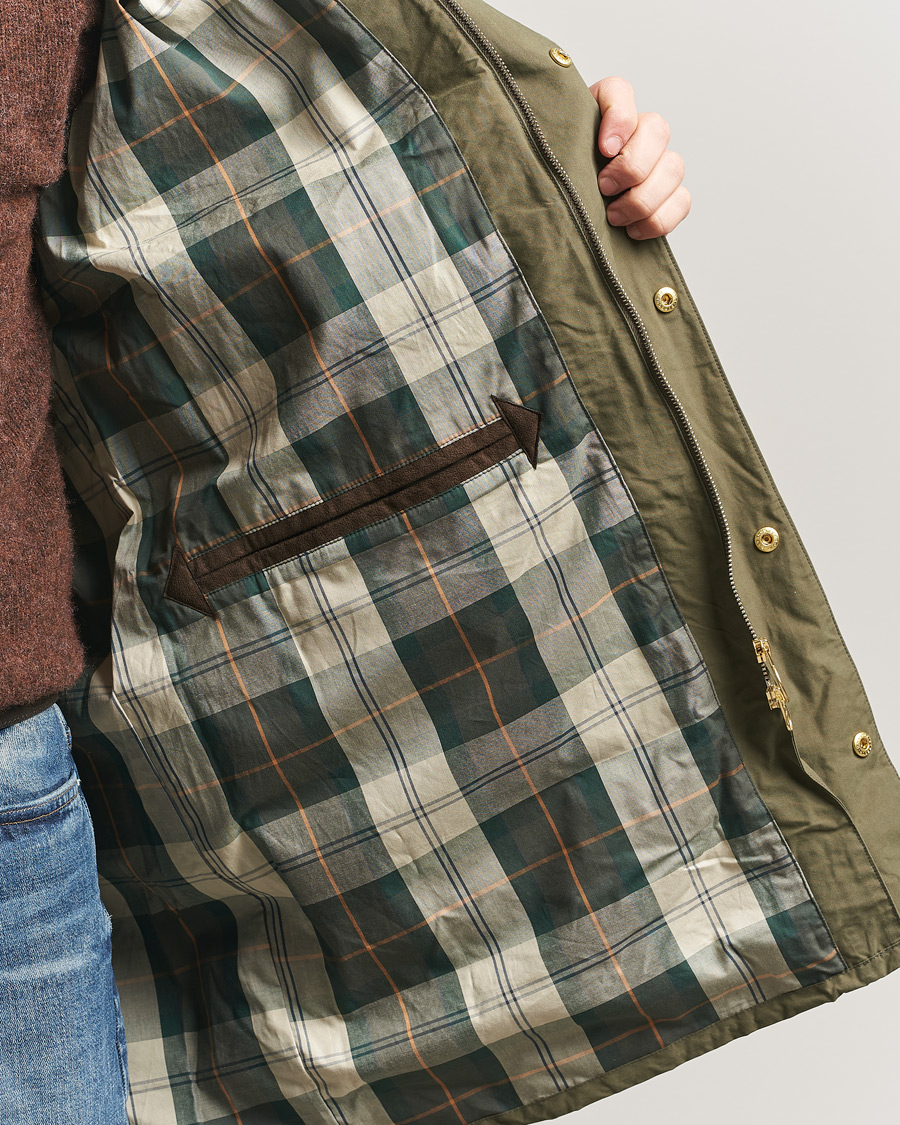 Herre | Jakker | Barbour Lifestyle | Icons Border Casual jacket Ivy Green