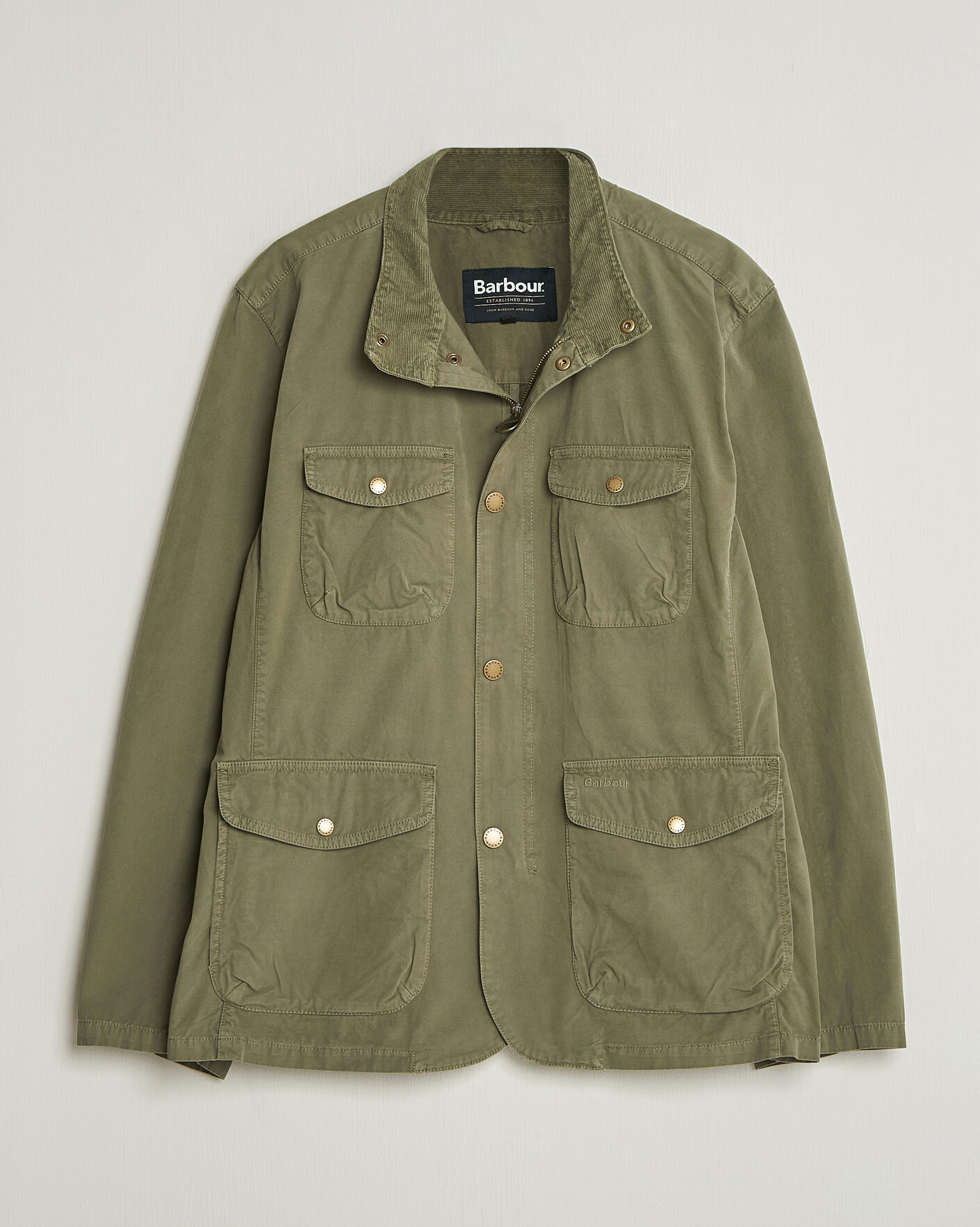 Herre | Jakker | Barbour Lifestyle | Ogston Casual Jacket Dusty Olive