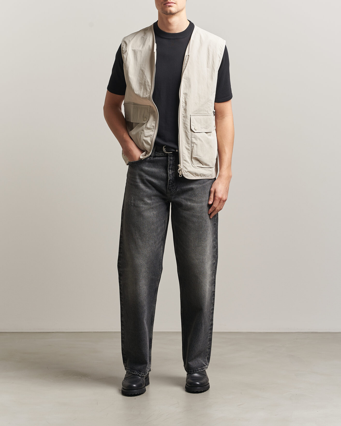 Herre | Veste | Barbour Lifestyle | Re-Engineered Flyweight Gilet Mist