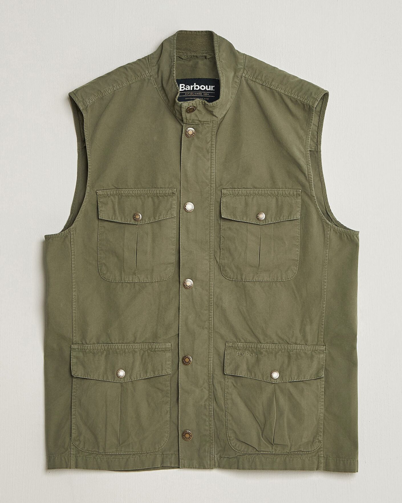 Herre | Veste | Barbour Lifestyle | Casual Corebrigde Gilet Dusty Olive