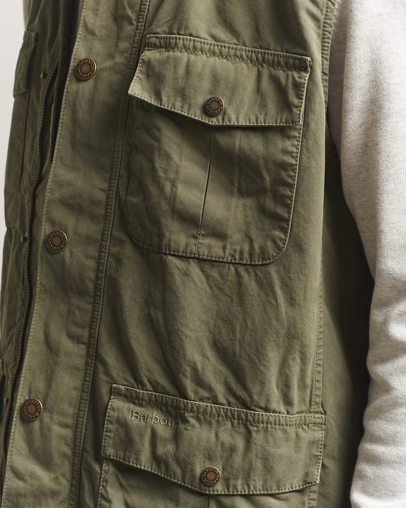 Herre | Veste | Barbour Lifestyle | Casual Corebrigde Gilet Dusty Olive