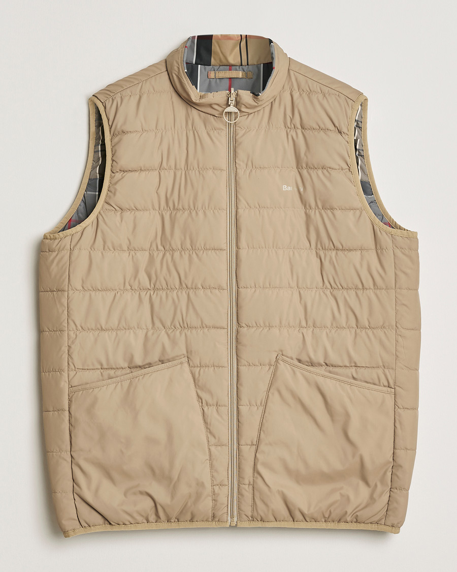 Herre | Veste | Barbour Lifestyle | Reversible Tartan Puffer Gilet Dress Tartan