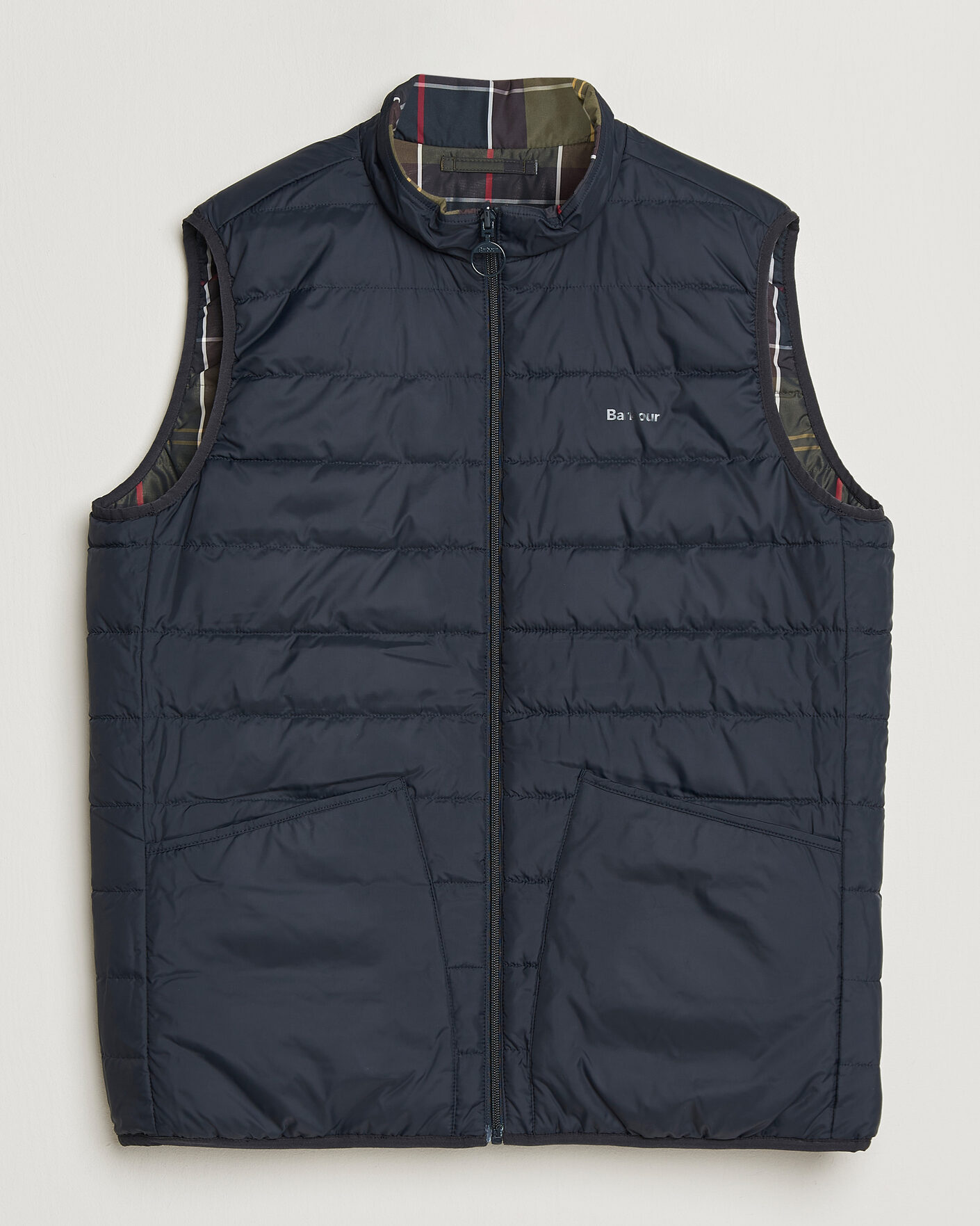 Herre | Veste | Barbour Lifestyle | Reversible Tartan Puffer Gilet Classic Tartan