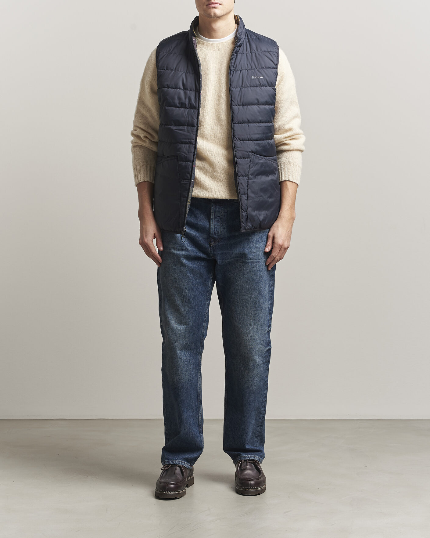 Herre | Veste | Barbour Lifestyle | Reversible Tartan Puffer Gilet Classic Tartan