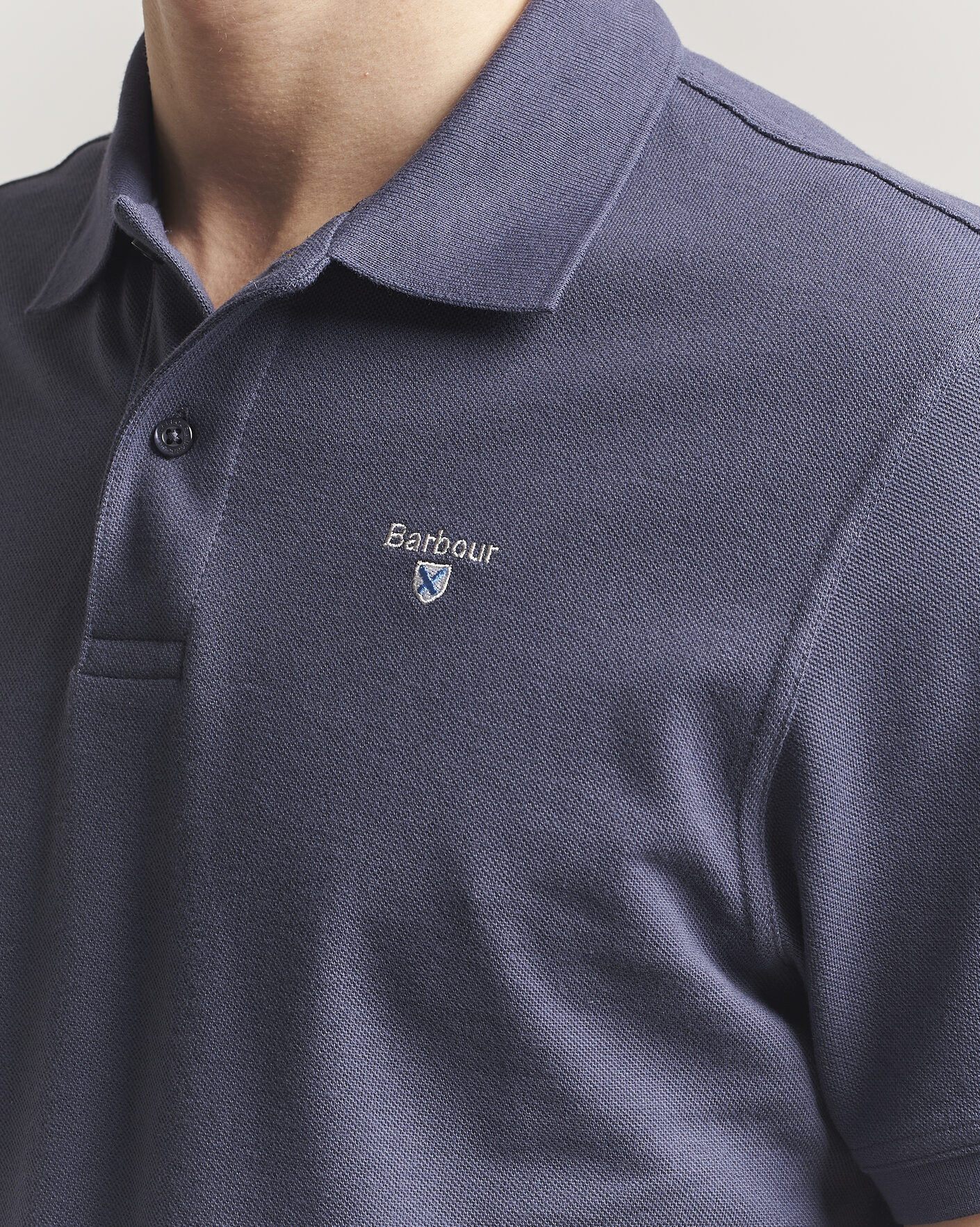 Herre | Polotrøjer | Barbour Lifestyle | Sports Polo Washed Navy