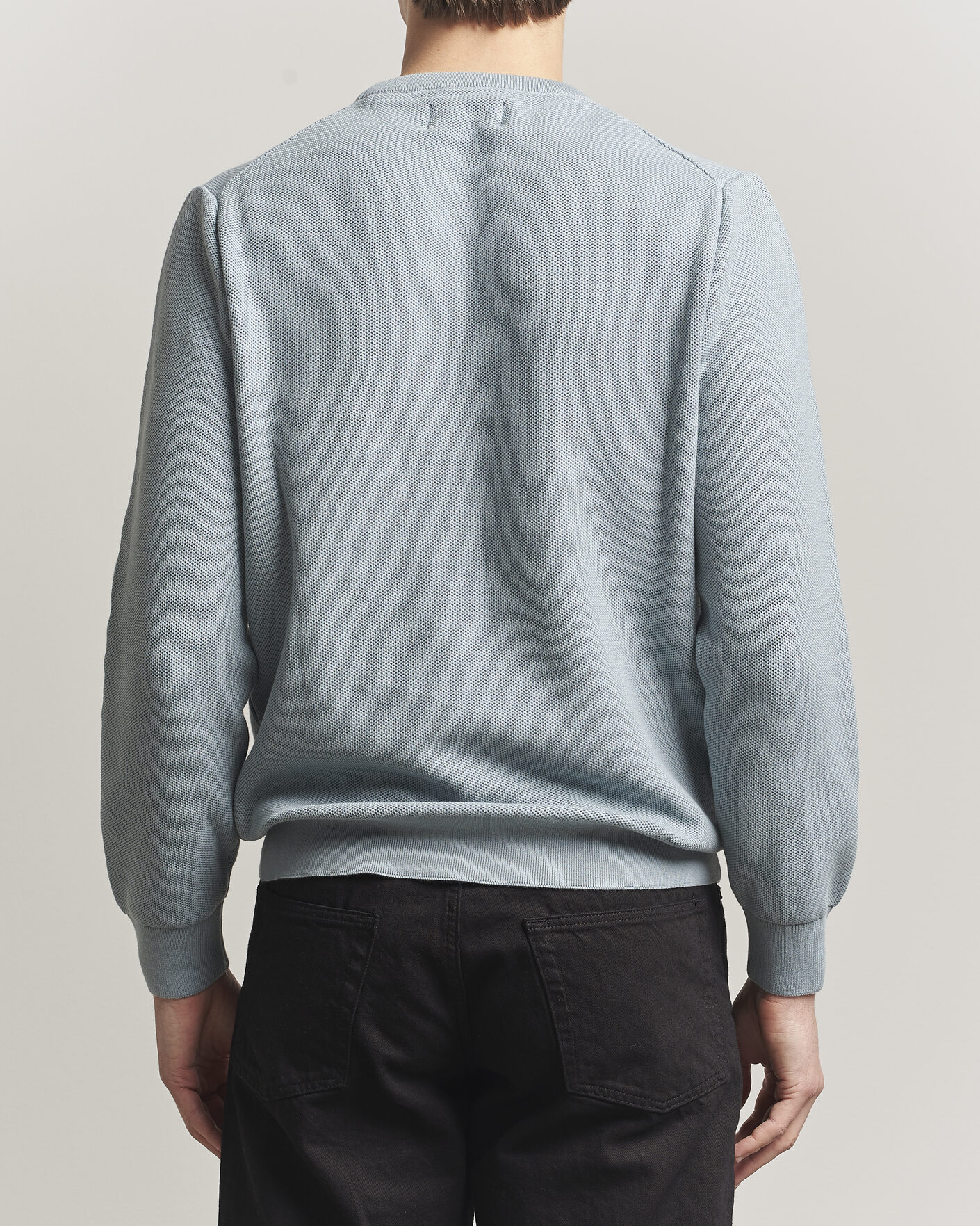 Herre | Trøjer | Barbour Lifestyle | Honeycomb Crew Neck Slate