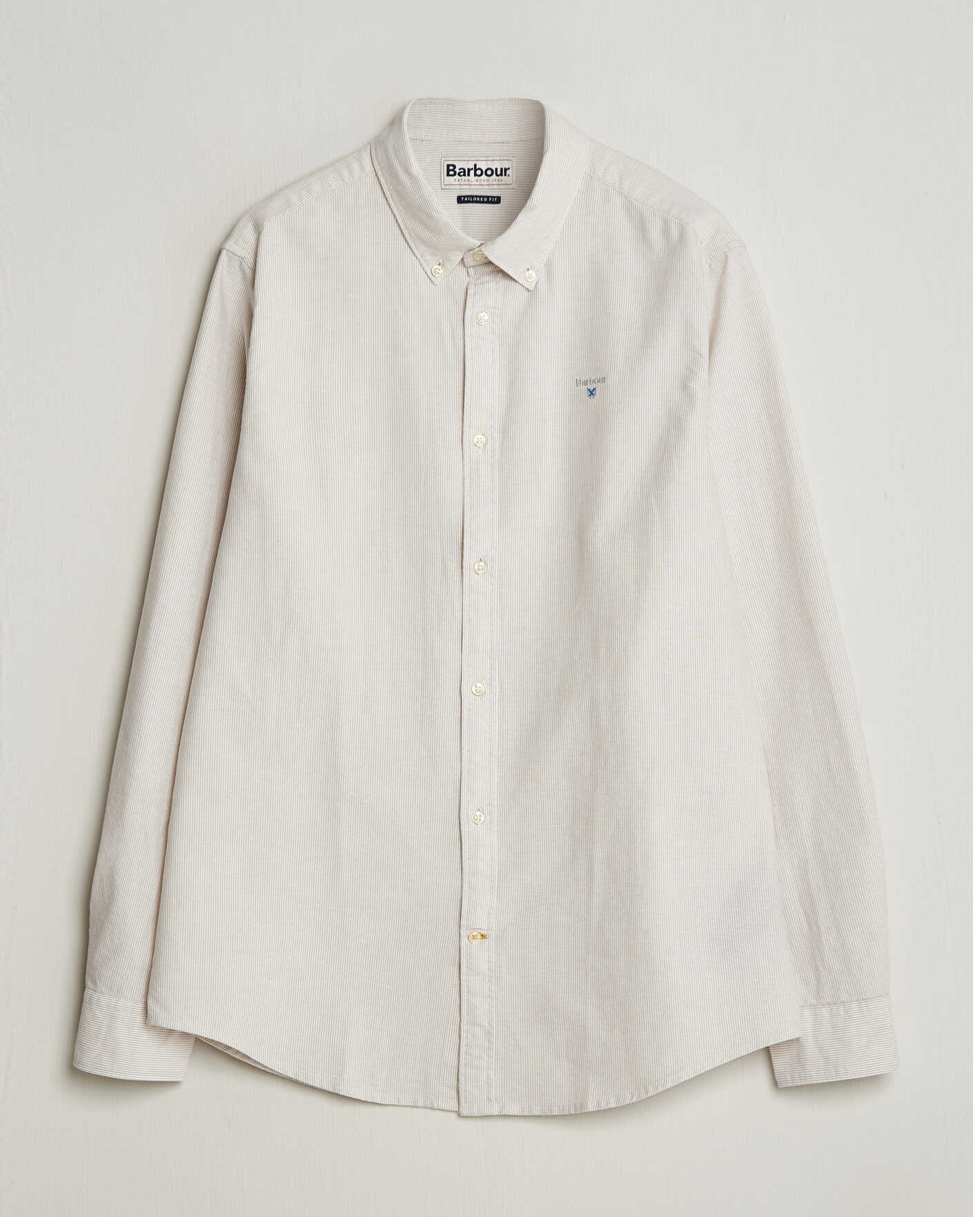 Herre | Skjorter | Barbour Lifestyle | Striped Oxtown Shirt Stone