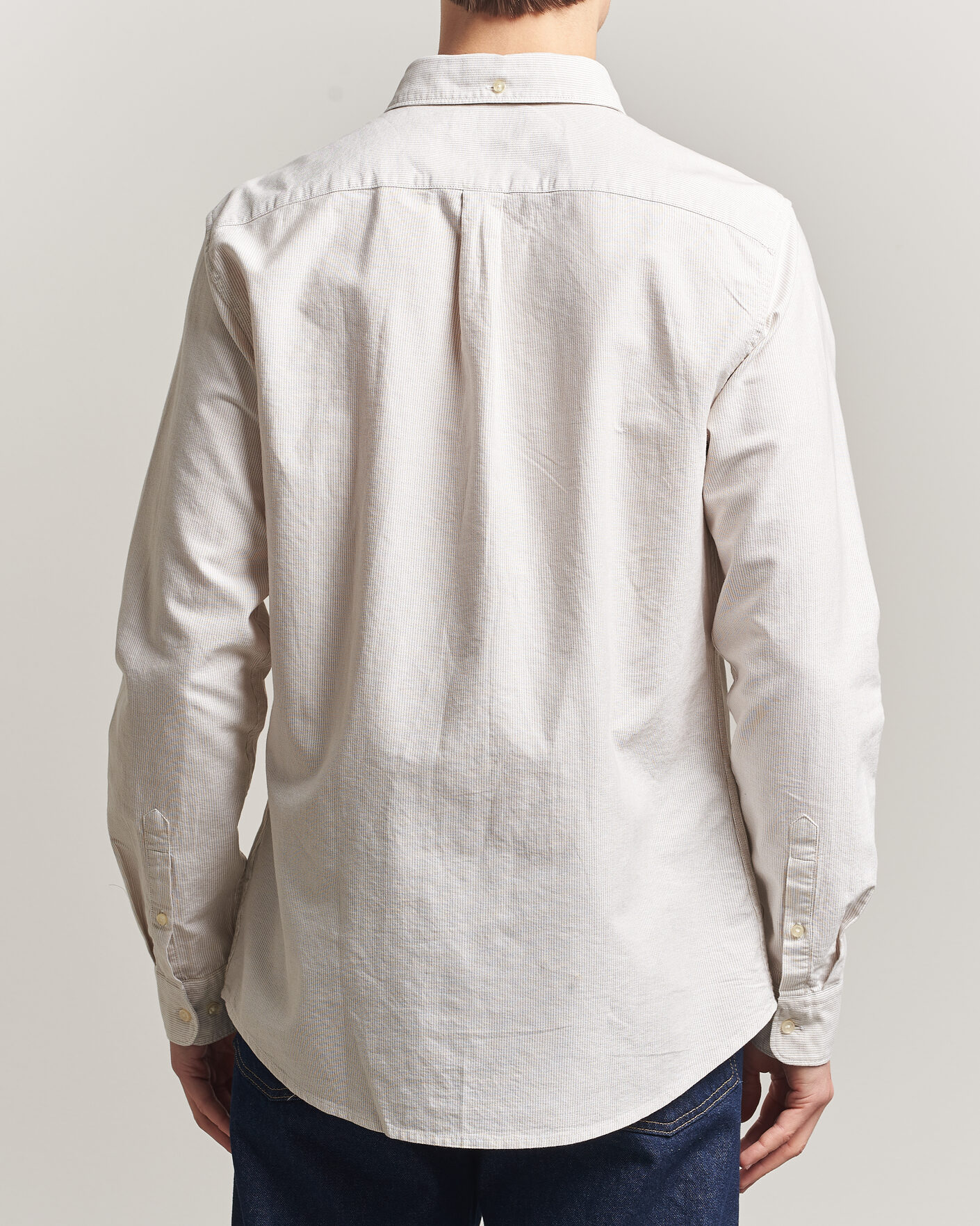 Herre | Skjorter | Barbour Lifestyle | Striped Oxtown Shirt Stone