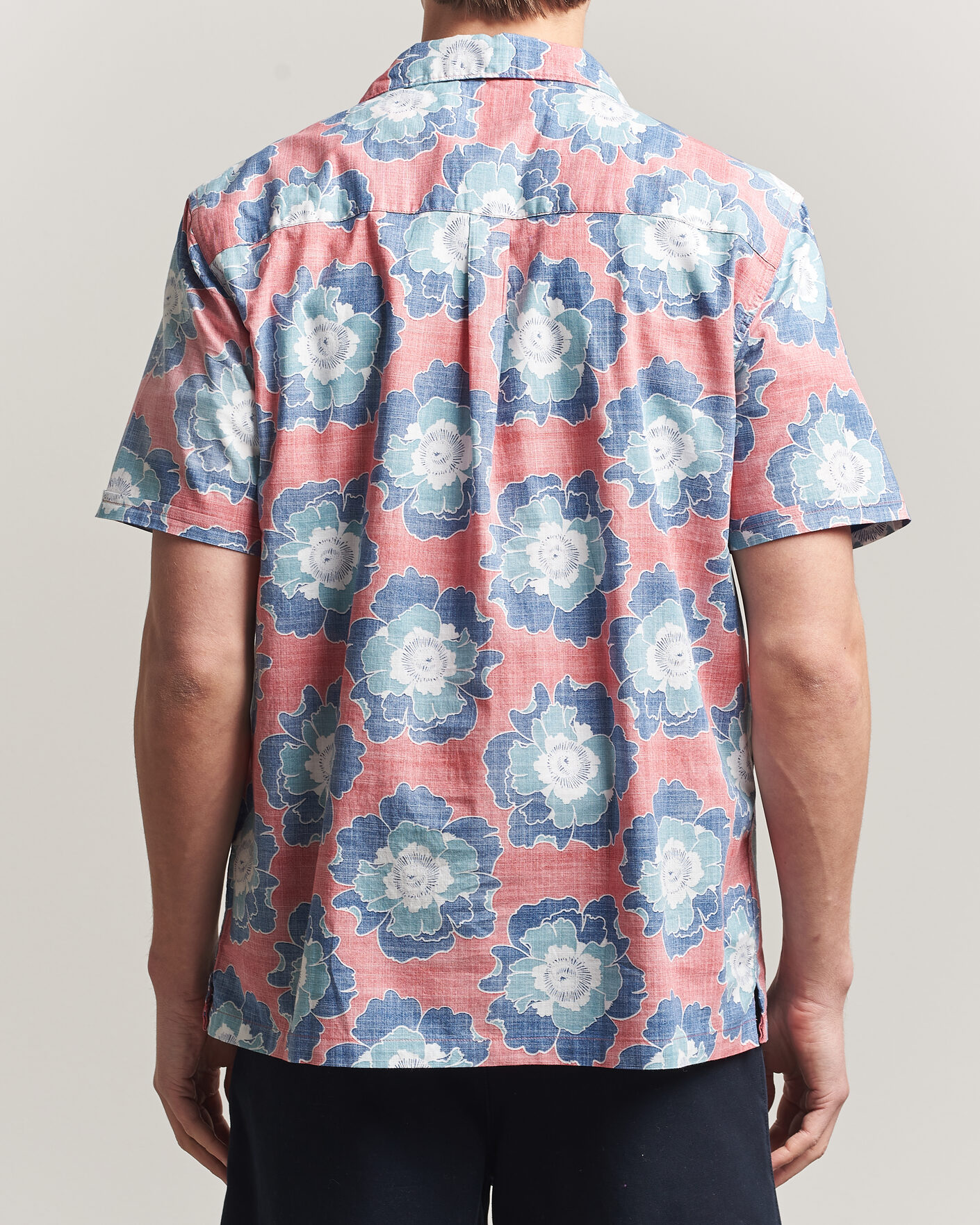 Herre | Skjorter | Barbour Lifestyle | Hauxley Printed Summer Fit Shirt Lava