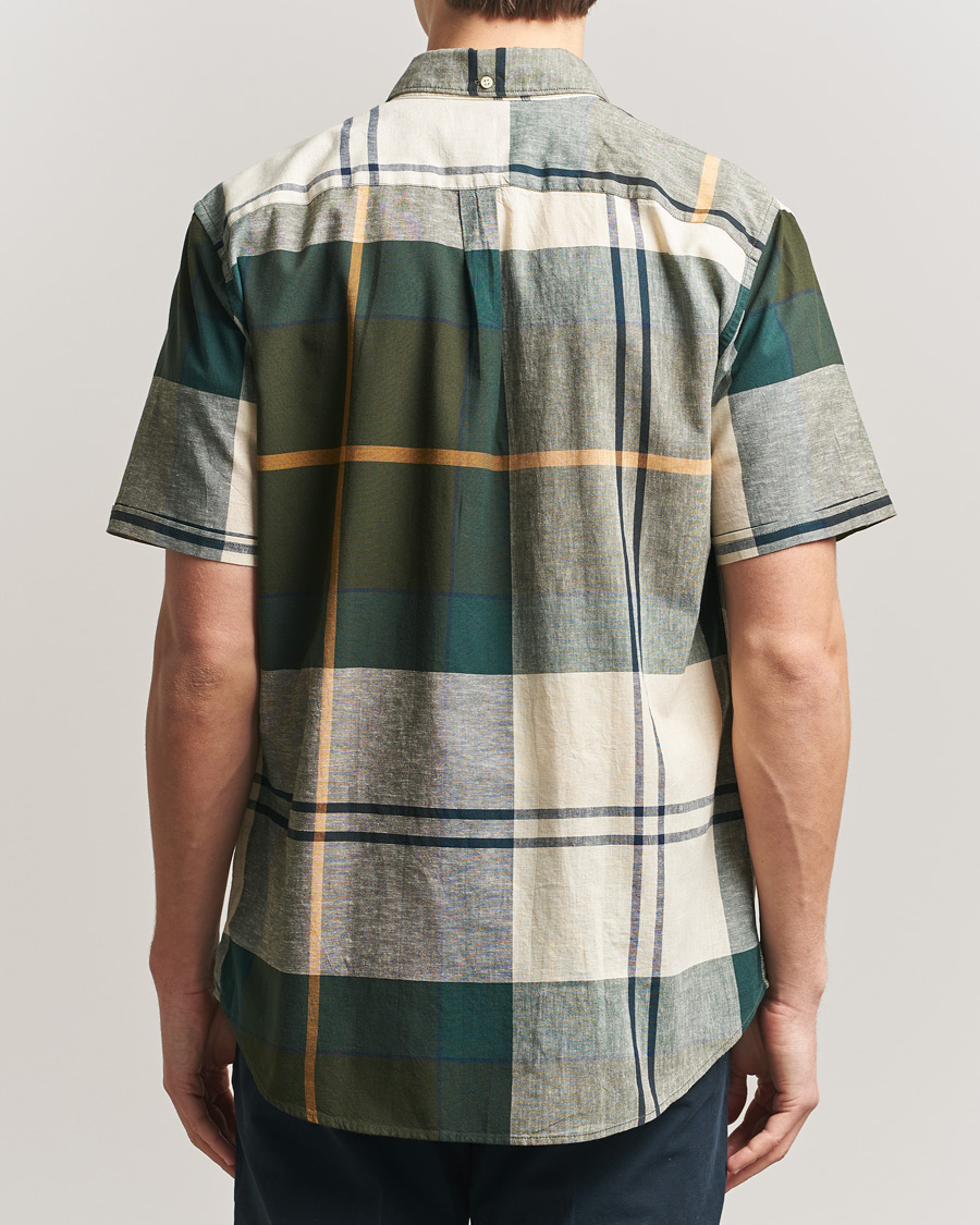 Herre | Skjorter | Barbour Lifestyle | Douglas Short Sleeve Tailored Shirt Ancient Tartan