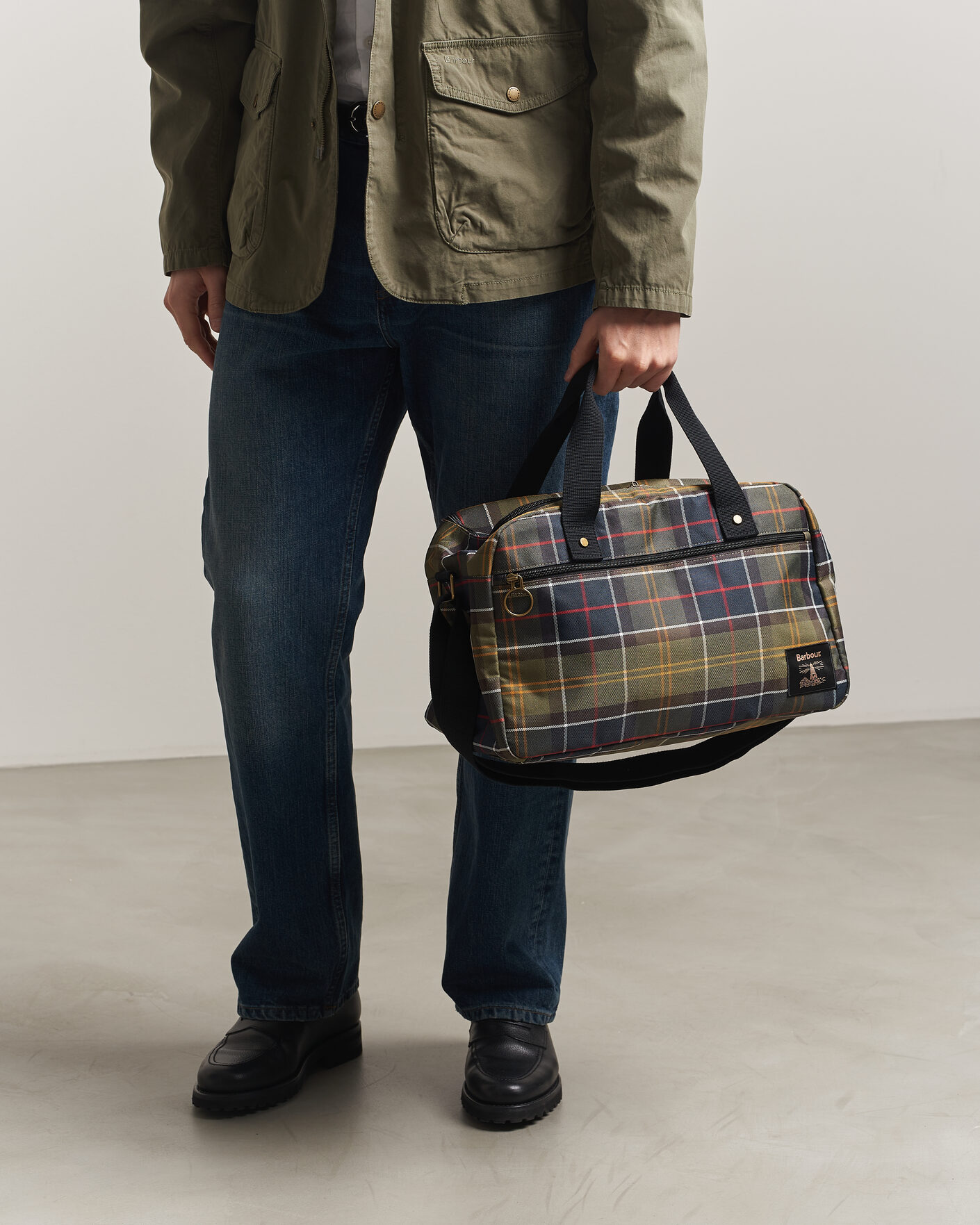 Herre | Tasker | Barbour Lifestyle | Torridon Tartan Fight Holdall Classic Tartan