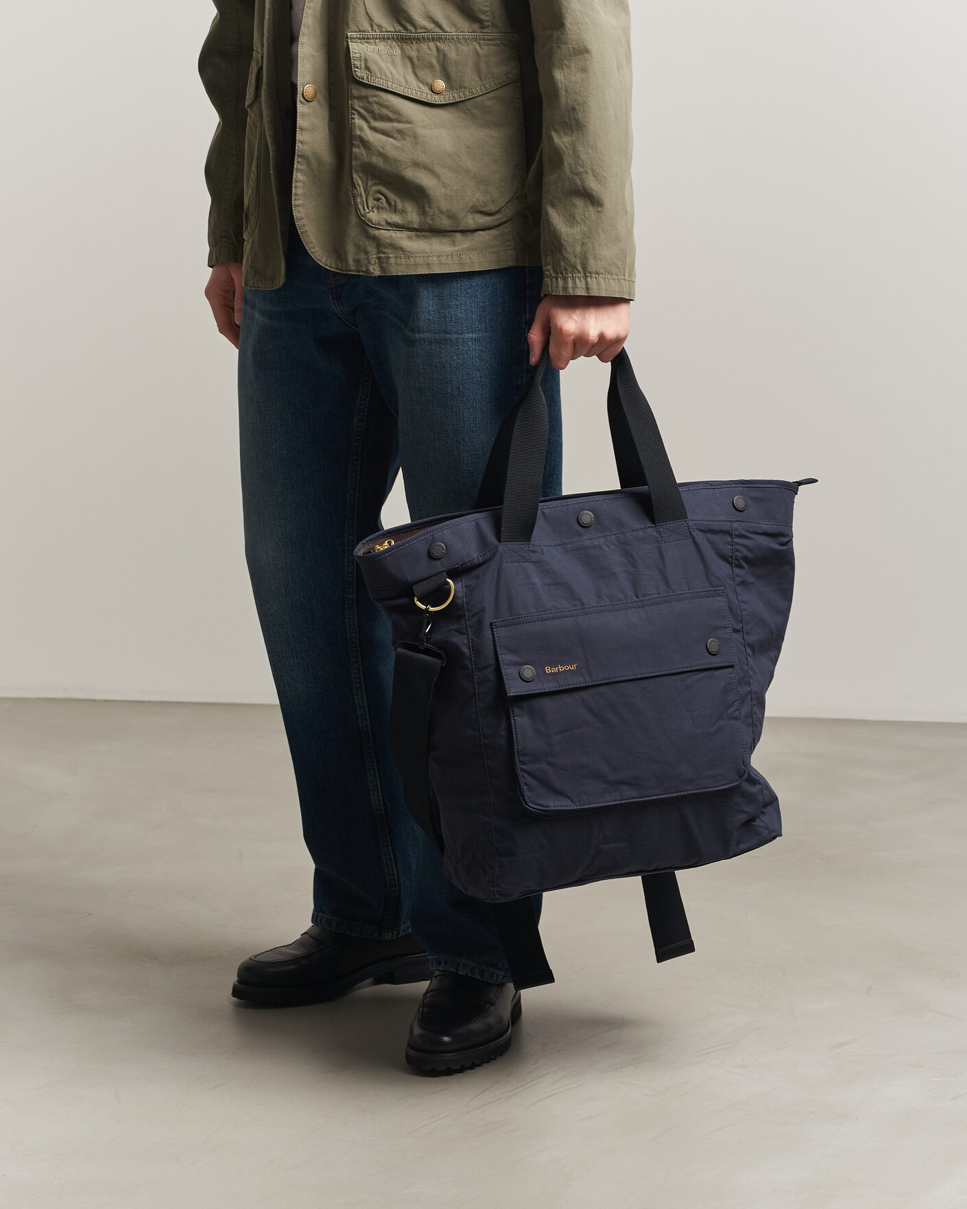 Herre | Tasker | Barbour Lifestyle | Transport Freeway Tote/Backpack Navy