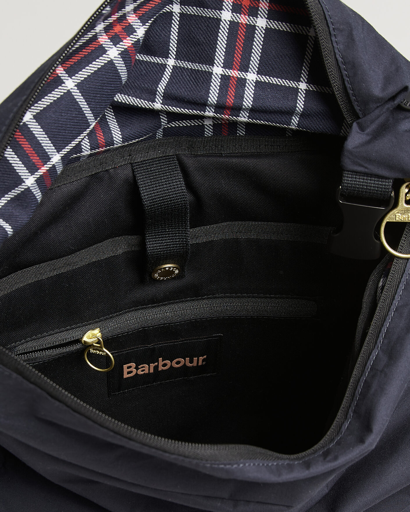 Herre | Tasker | Barbour Lifestyle | Transport Foldover Backpack Navy