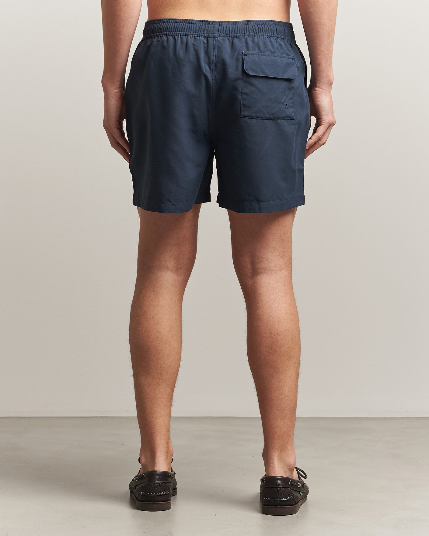 Herre | Badebukser | Barbour Lifestyle | Staple Logo Swimshorts Navy