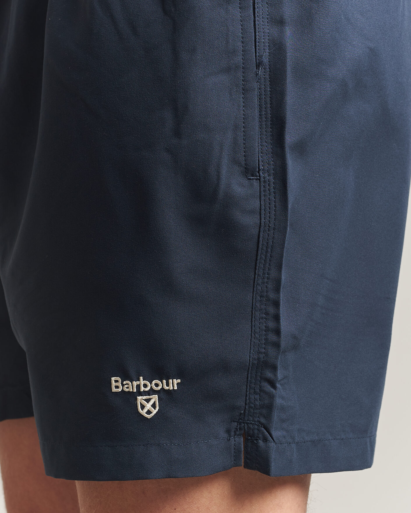 Herre | Badebukser | Barbour Lifestyle | Staple Logo Swimshorts Navy