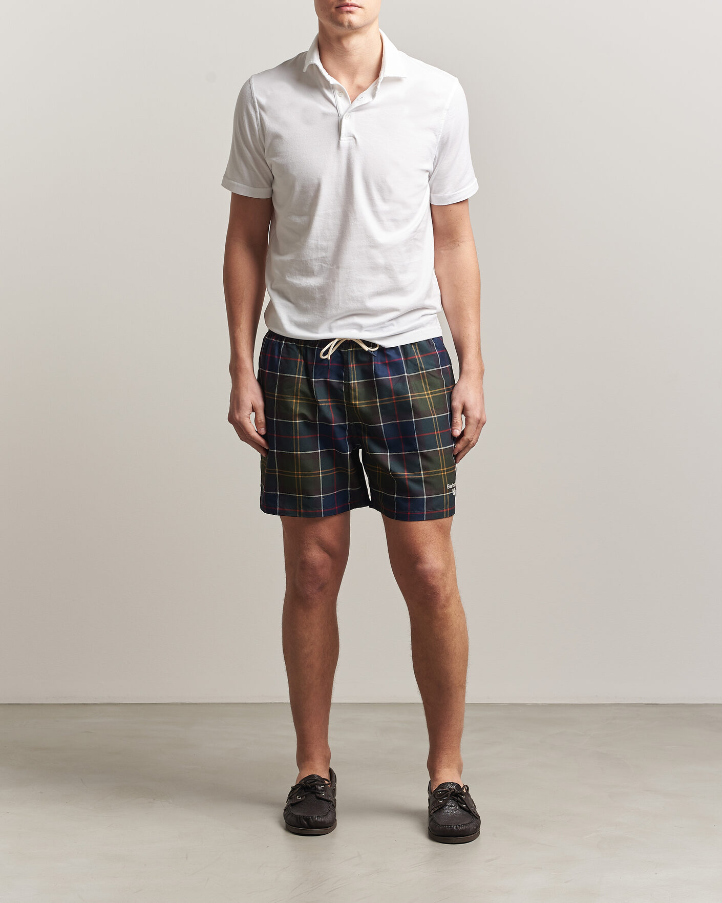 Herre | Badebukser | Barbour Lifestyle | Staple Tartan Swimshorts Classic Tartan