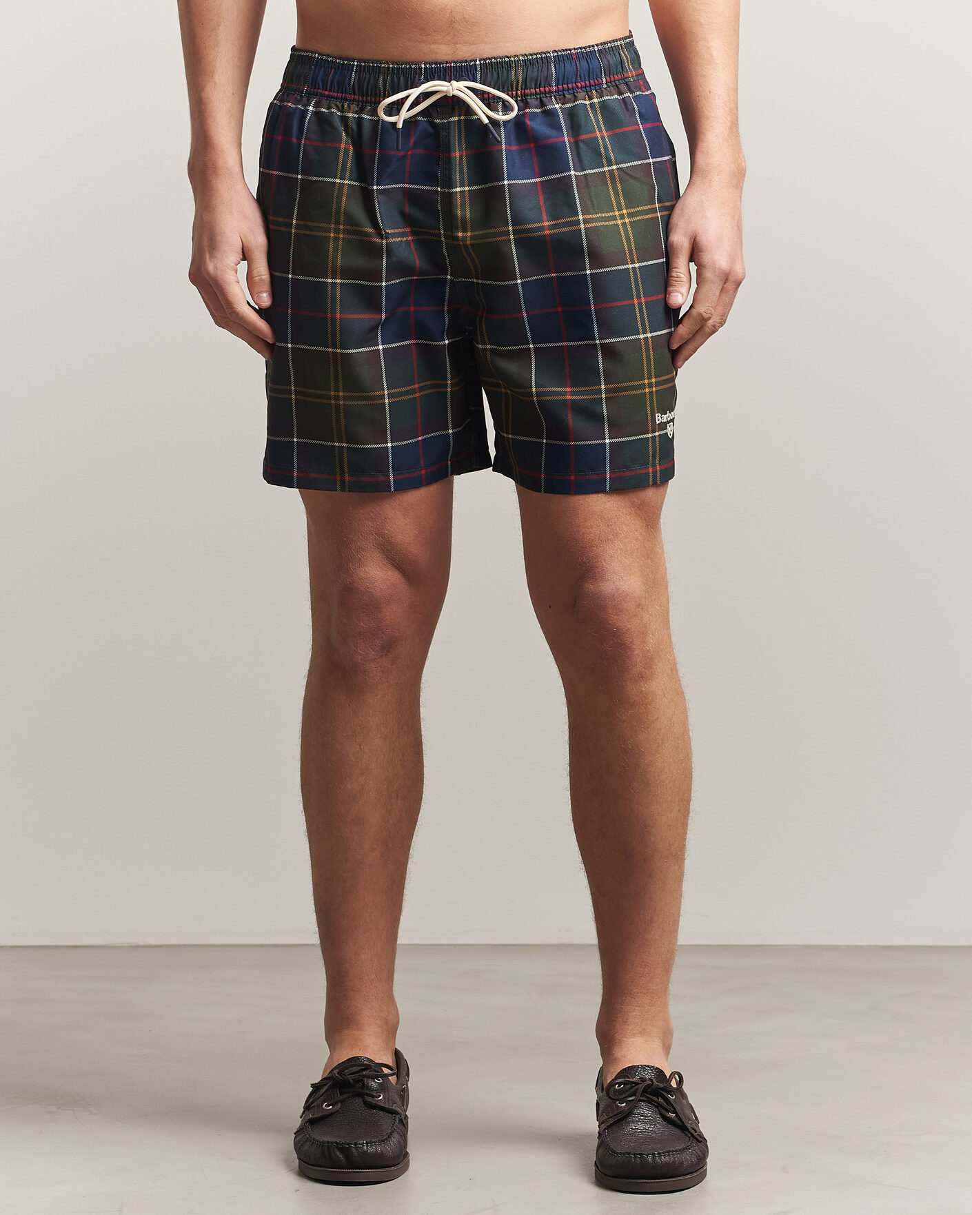 Herre | Badebukser | Barbour Lifestyle | Staple Tartan Swimshorts Classic Tartan