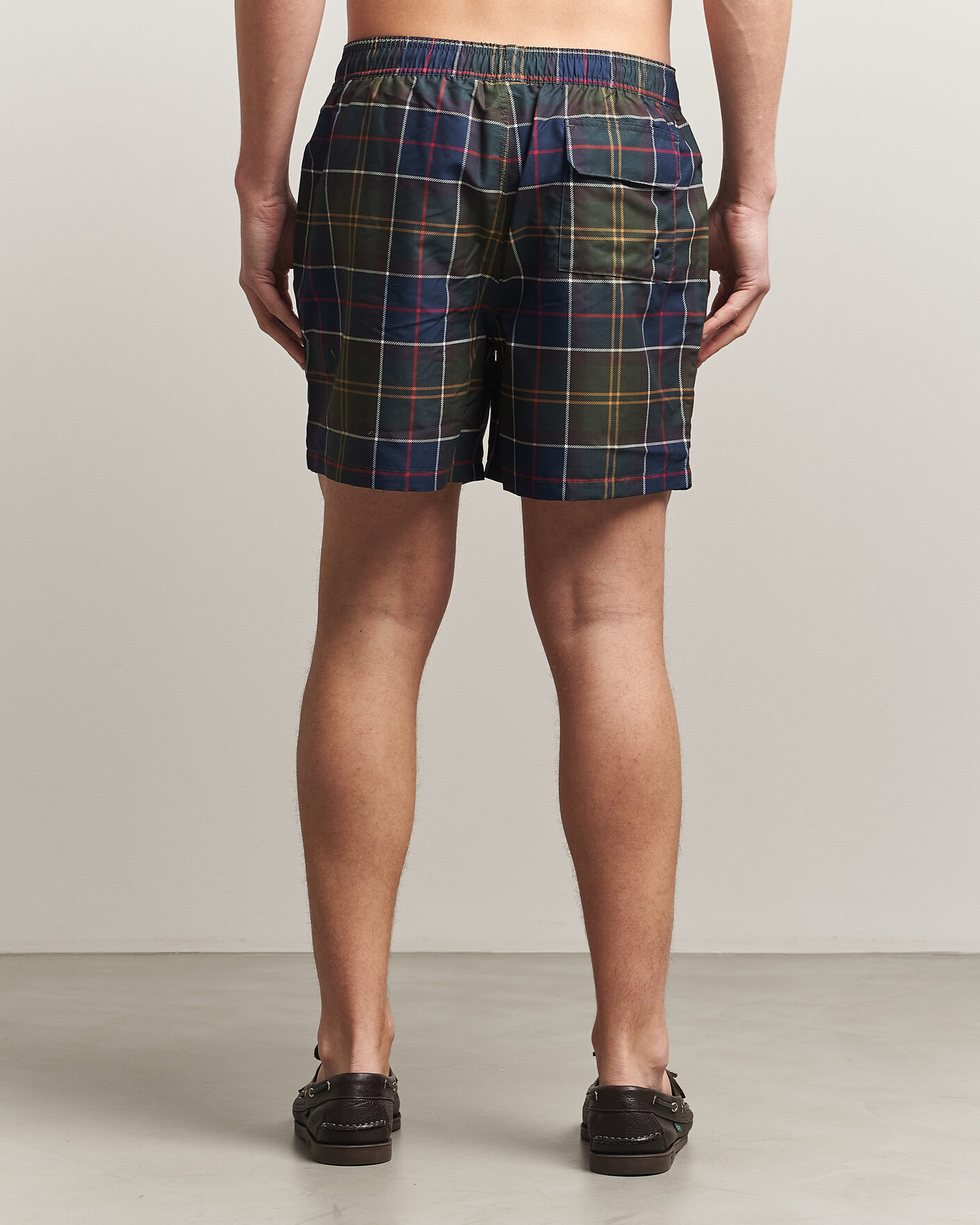 Herre | Badebukser | Barbour Lifestyle | Staple Tartan Swimshorts Classic Tartan