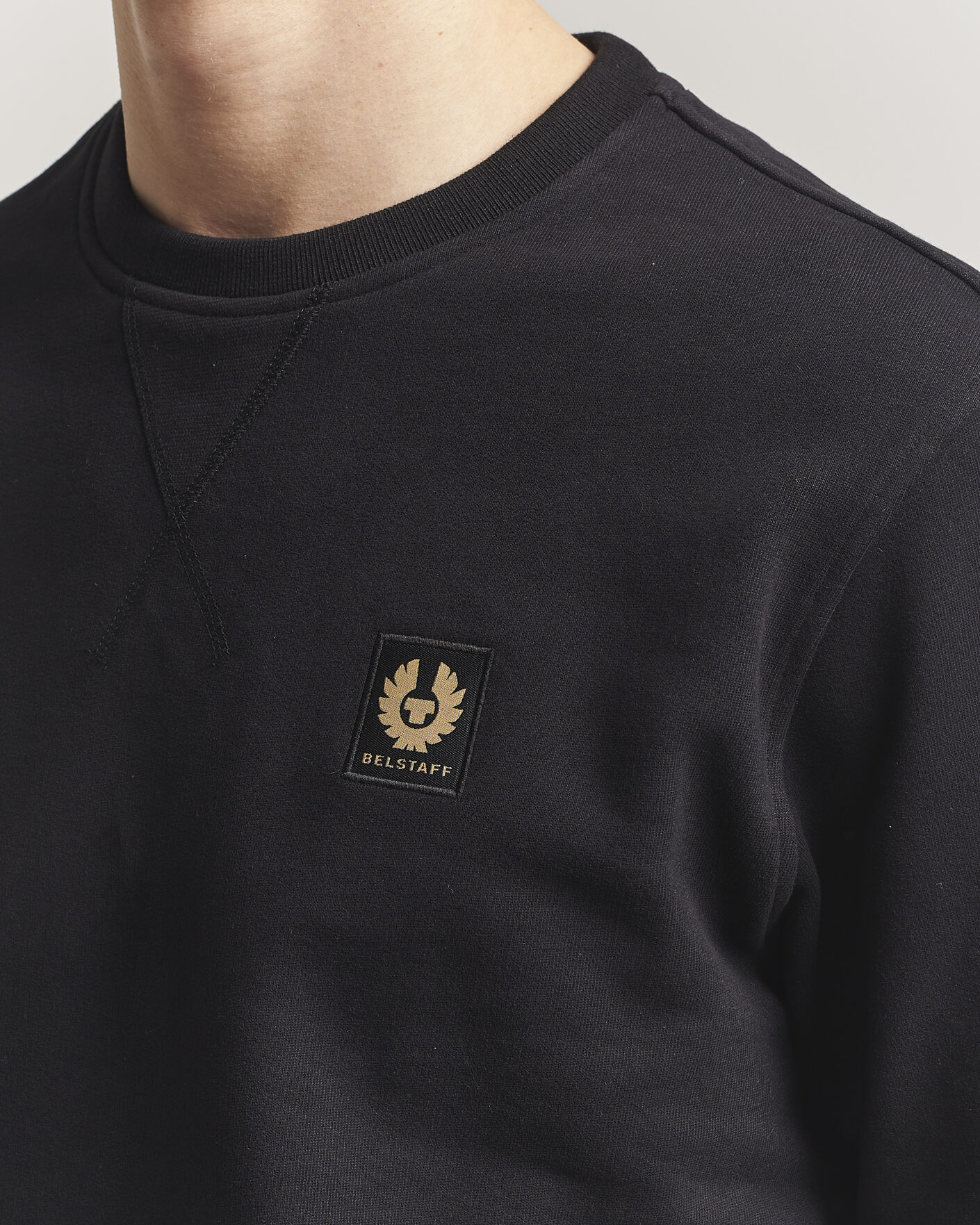 Herre | Trøjer | Belstaff | Signature Crew Neck Sweatshirt Black