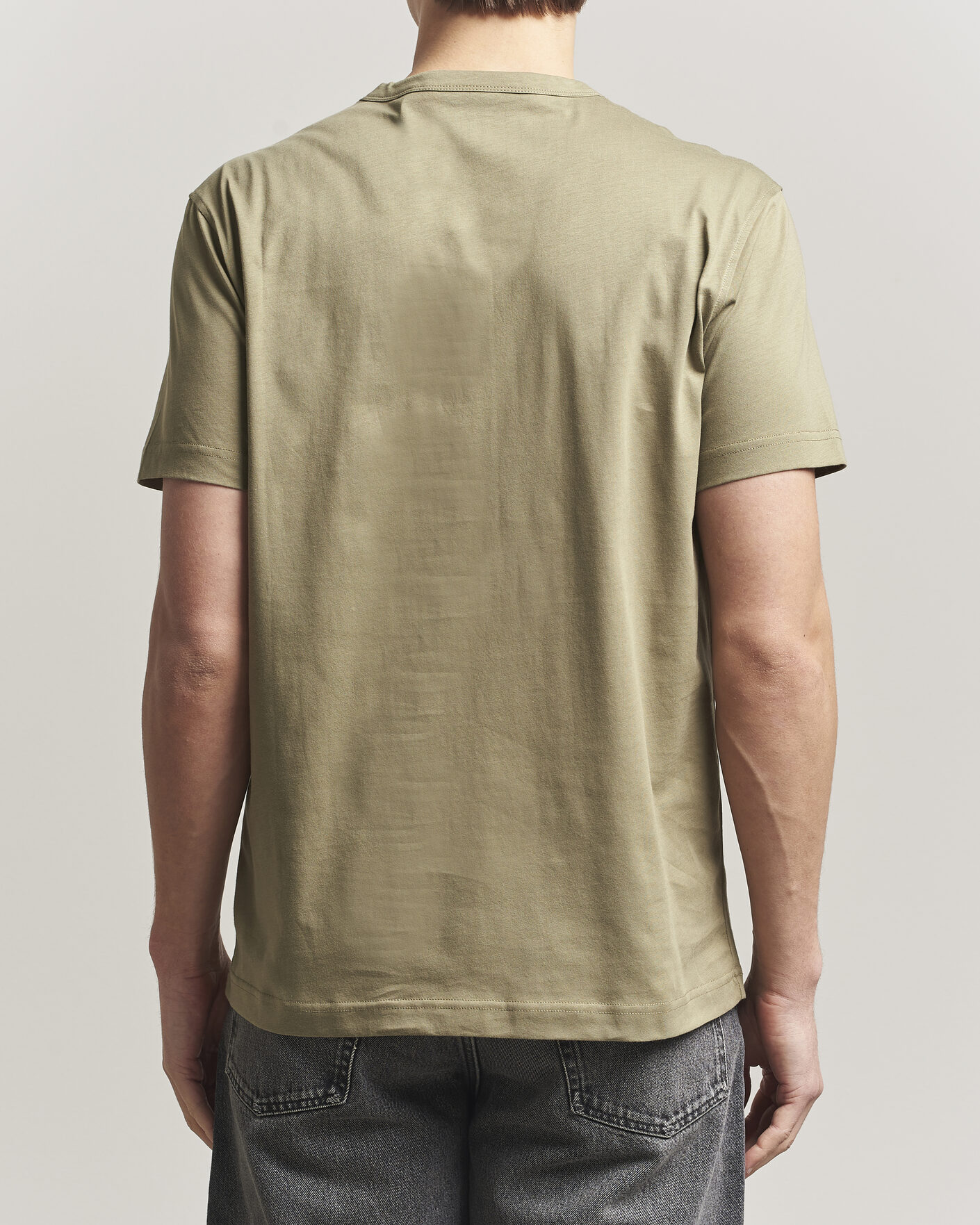 Herre | T-Shirts | Belstaff | Signature Crew Neck T-Shirt Fatigue Green