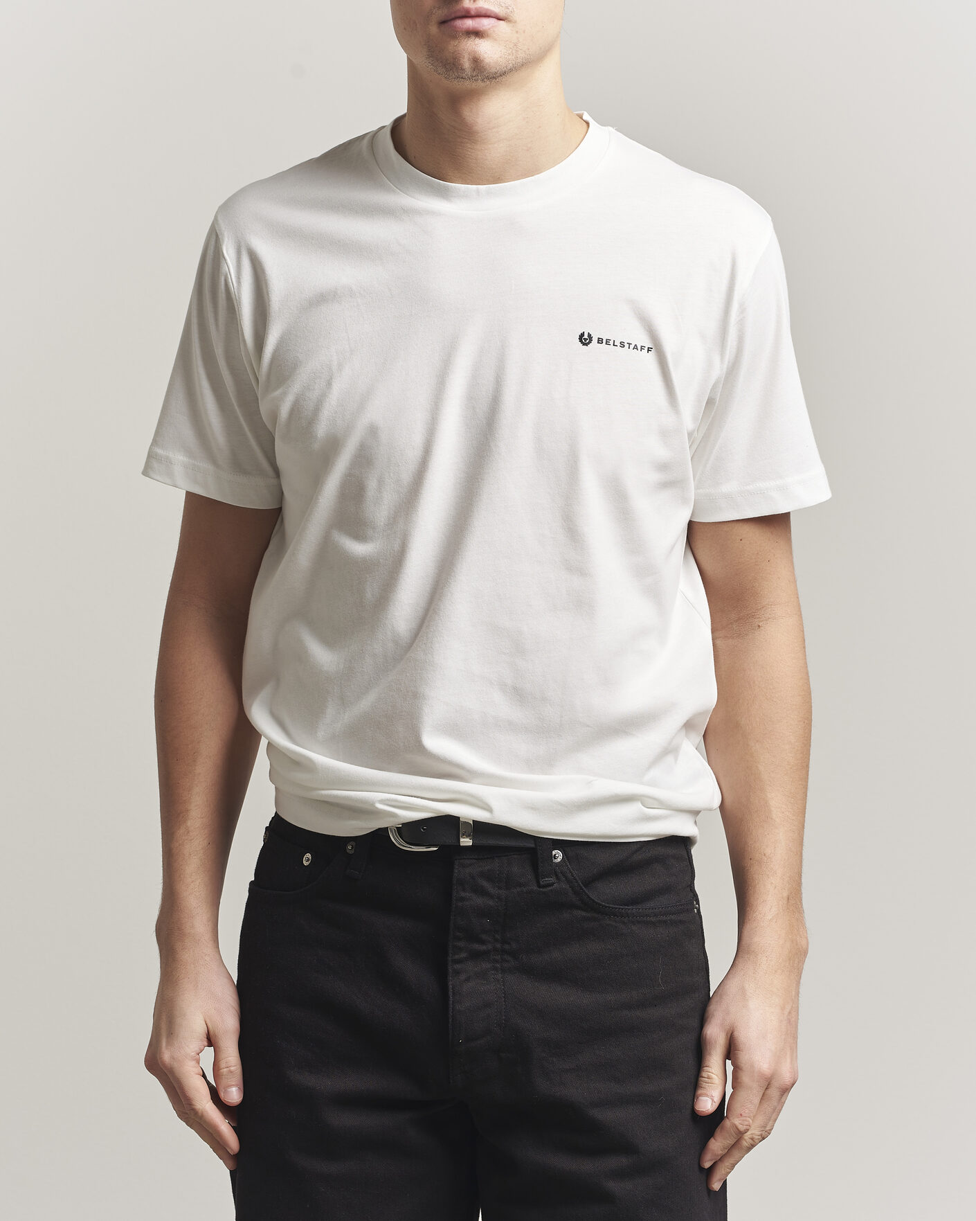 Herre | T-Shirts | Belstaff | 3-Pack Squad Crew Neck T-Shirt Black/Dark Ink/White