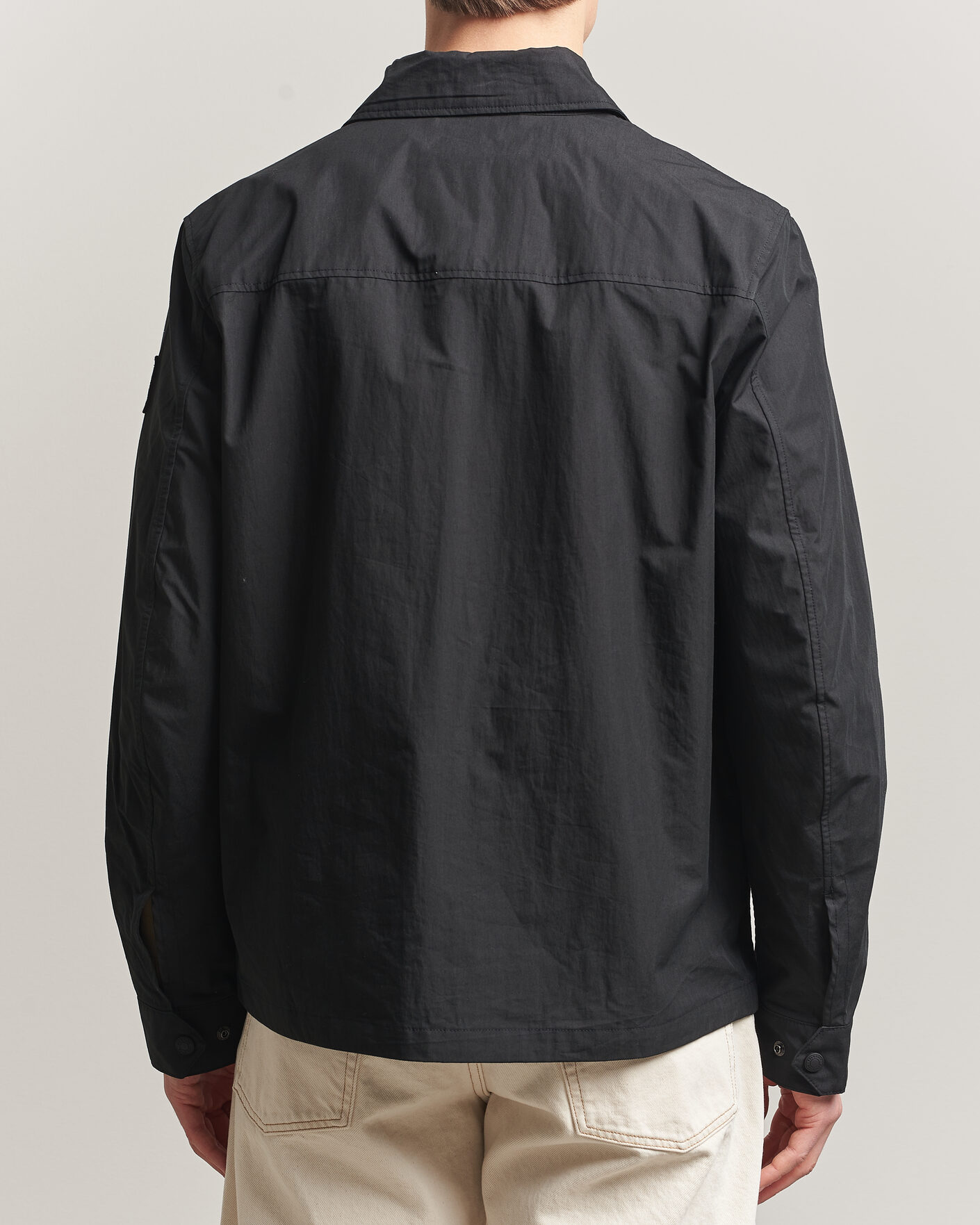 Herre | Skjorter | Belstaff | Cargo Overshirt Black