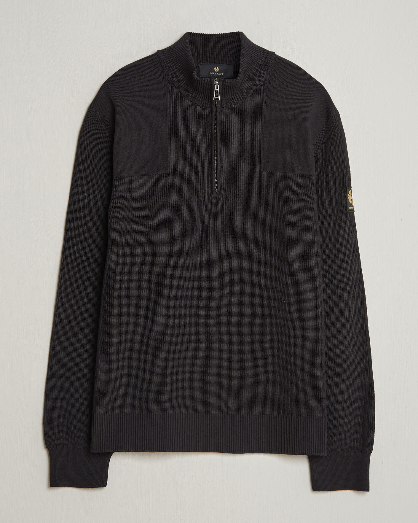 Herre | Trøjer | Belstaff | Commander Half Zip Black