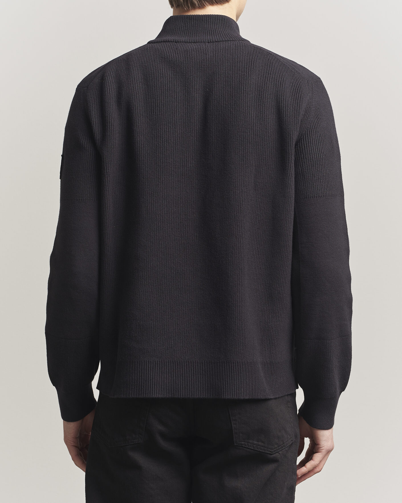 Herre | Trøjer | Belstaff | Commander Half Zip Black