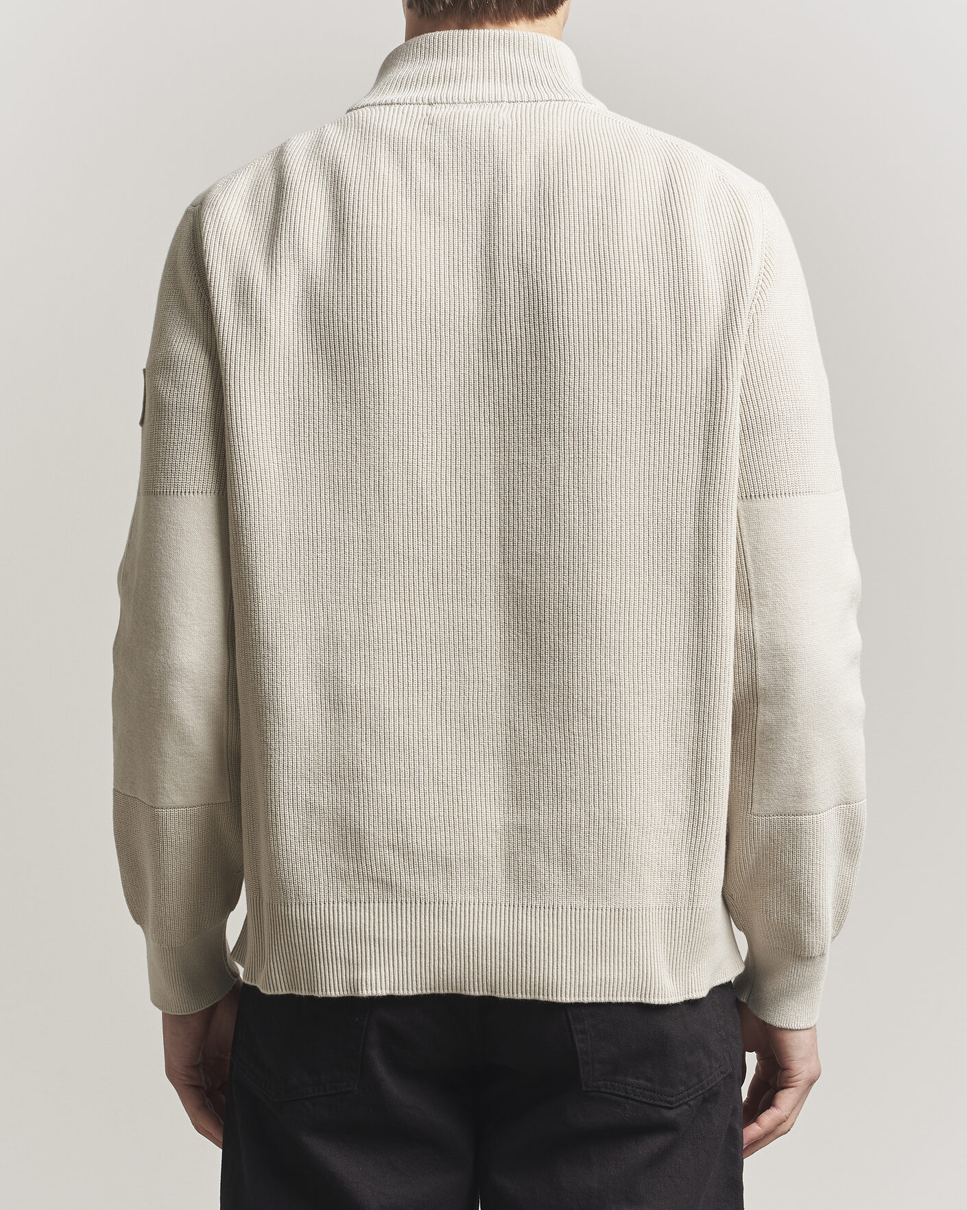 Herre | Trøjer | Belstaff | Commander Half Zip Silver Birch