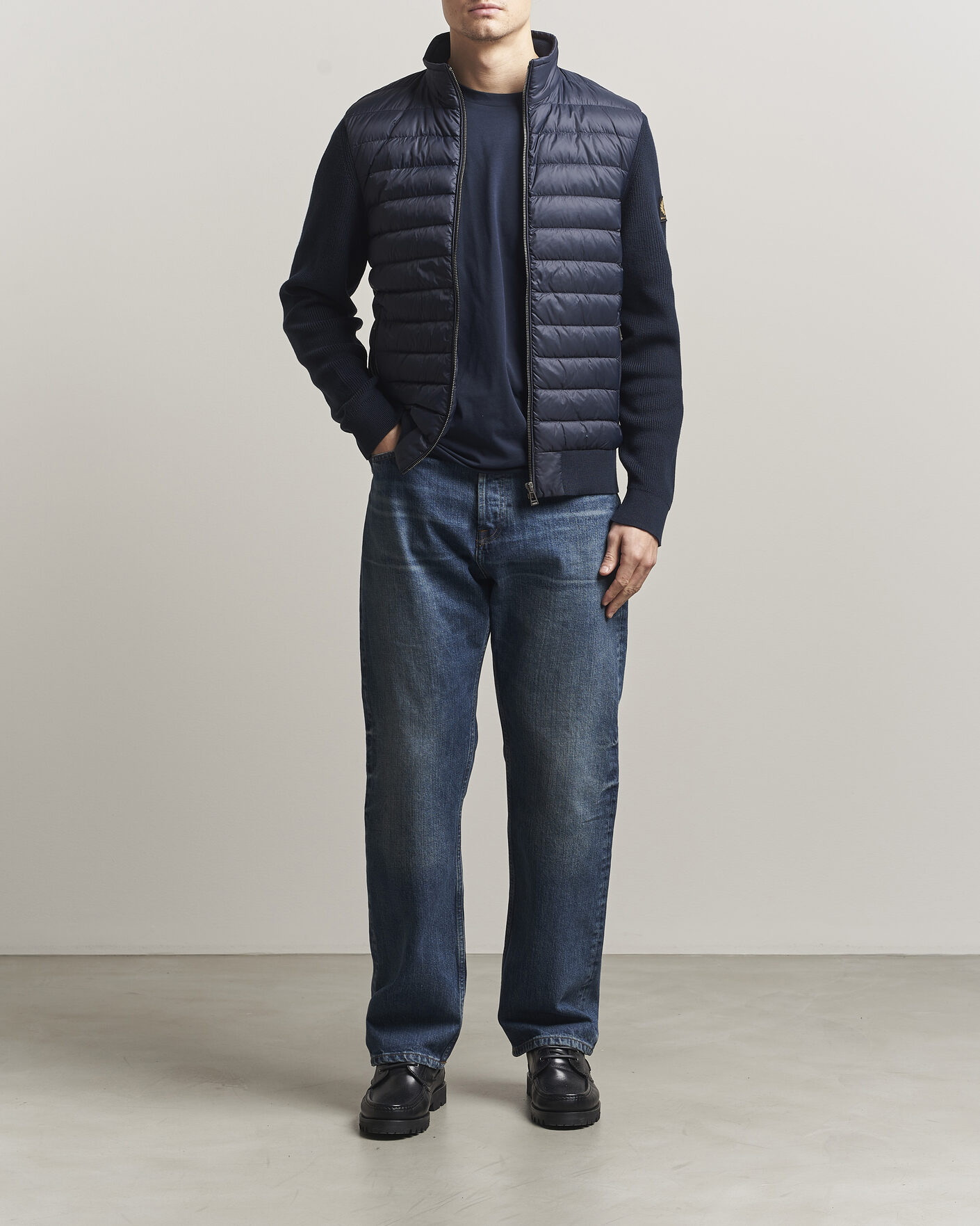 Herre | Jakker | Belstaff | Control Hybrid Jacket Dark Ink