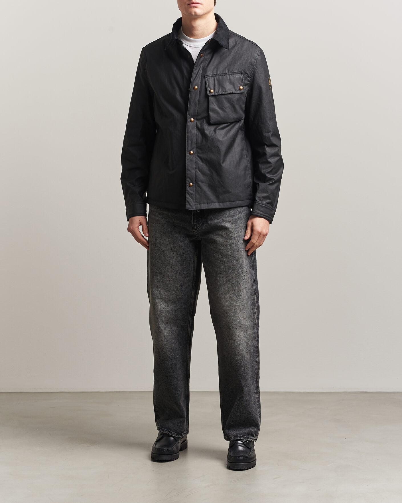 Herre | Jakker | Belstaff | Ground Wax Jacket Black