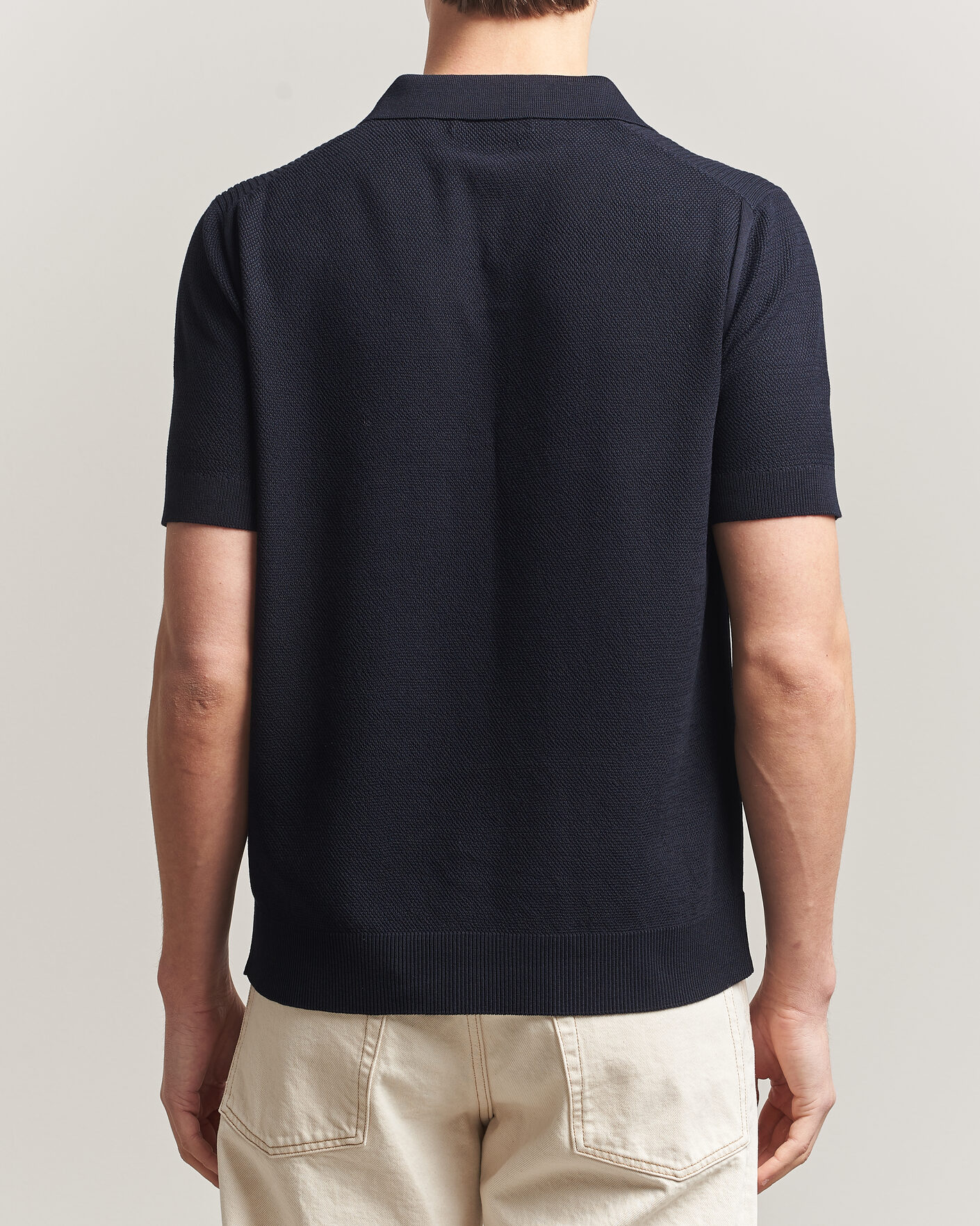 Herre | Polotrøjer | Belstaff | Coast Knitted Polo Dark Ink